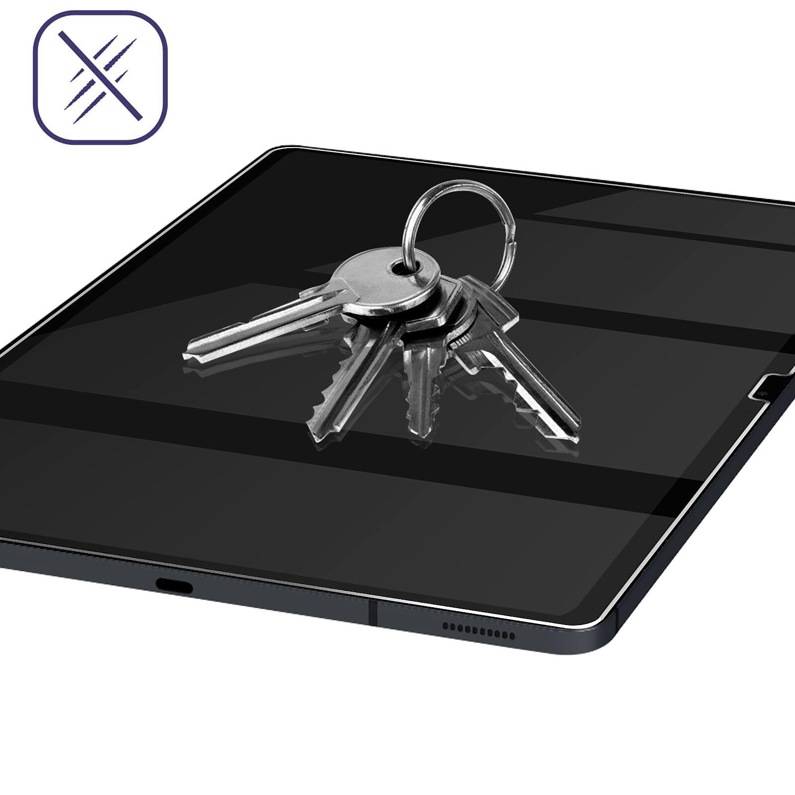 Avizar Film Écran pour iPad 2021 2020 et 2019 10.2 Latex Flexible  Anti-reflet Transparent - Film protecteur tablette - LDLC