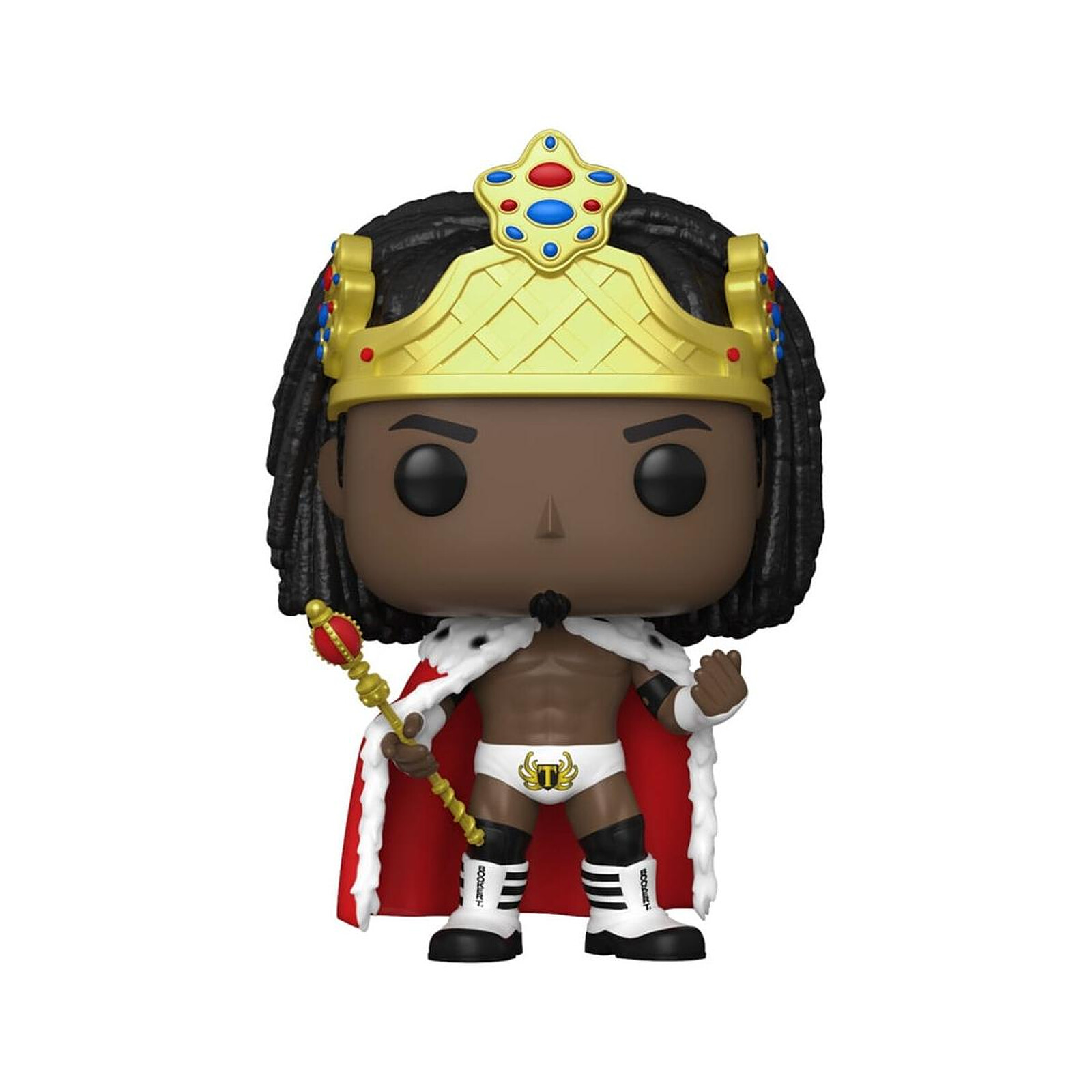 WWE - Figurine POP! King Booker T 9 cm - Figurines - LDLC