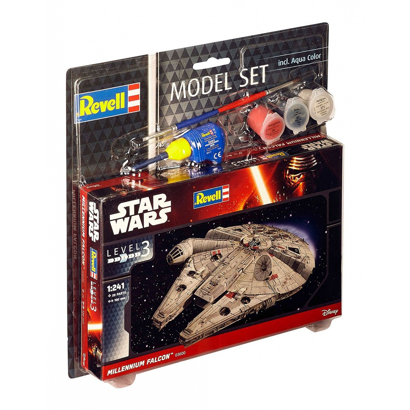 Star Wars - Maquette 1/241 Model Set Millennium Falcon 10 cm - Figurines -  LDLC