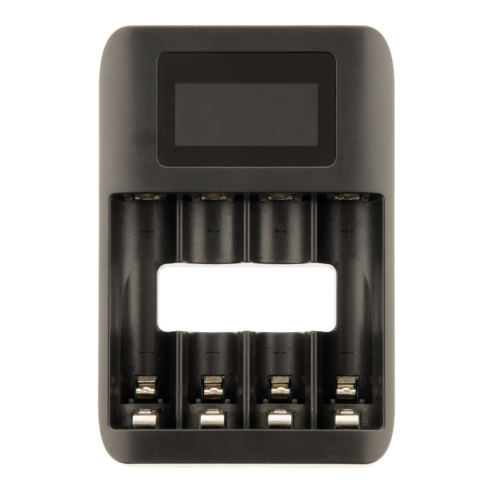 Chargeur USB Patona à piles rondes : Chargeur USB pour différentes tailles  de piles rondes