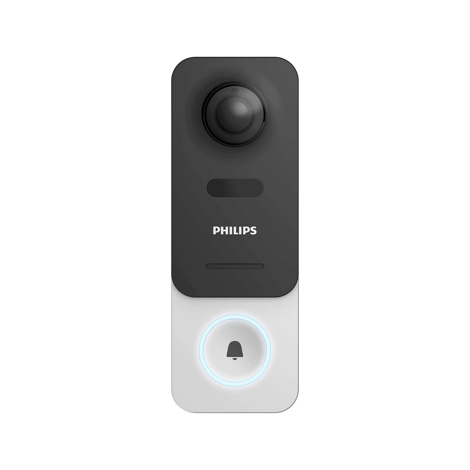 Philips - Sonnette vidéo connectée sans fil - Interphone connecté - LDLC