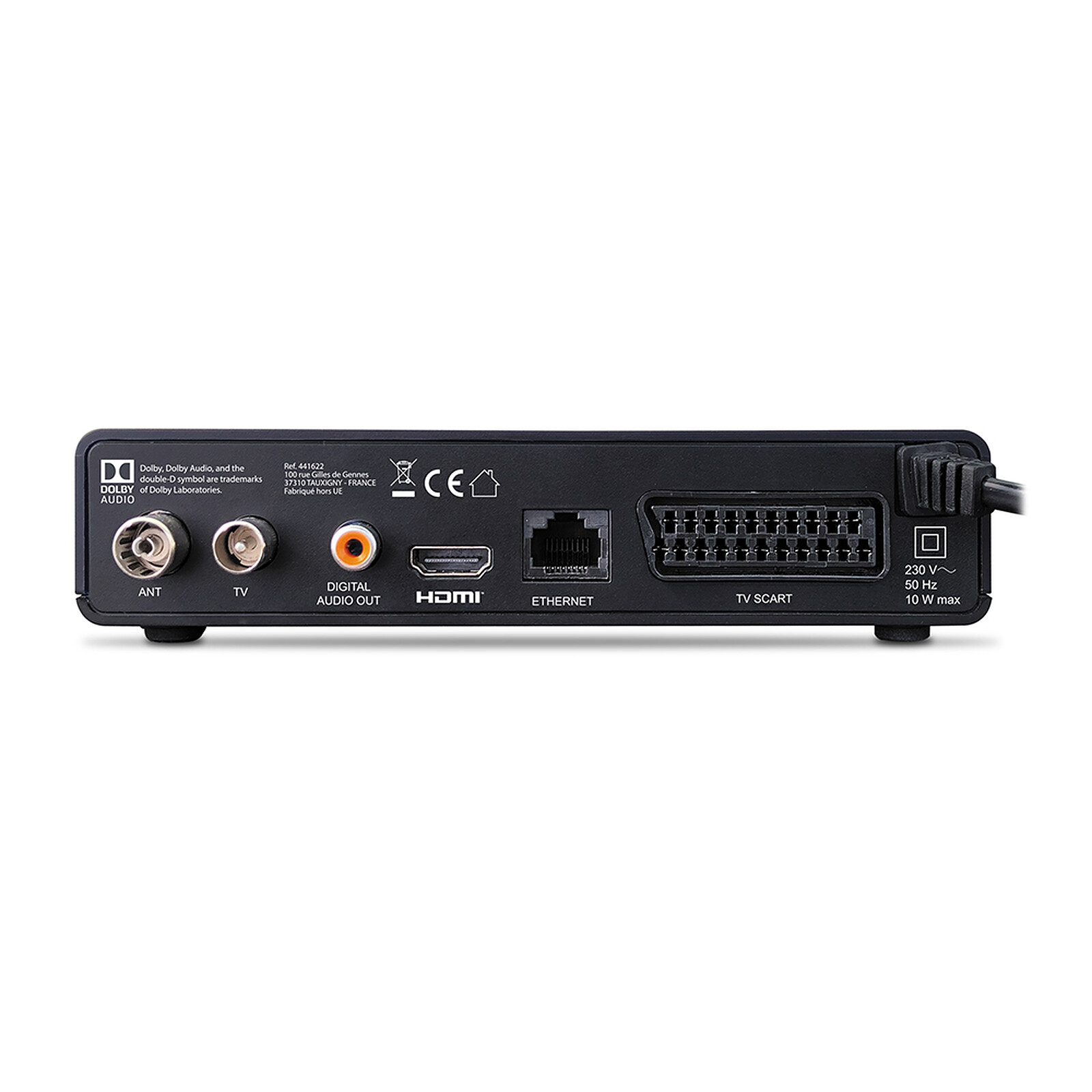 Metronic 441672 - Décodeur TNT Zapbox EH-D3 double tuner + câble HDMI -  Adaptateur TNT & Sat - LDLC