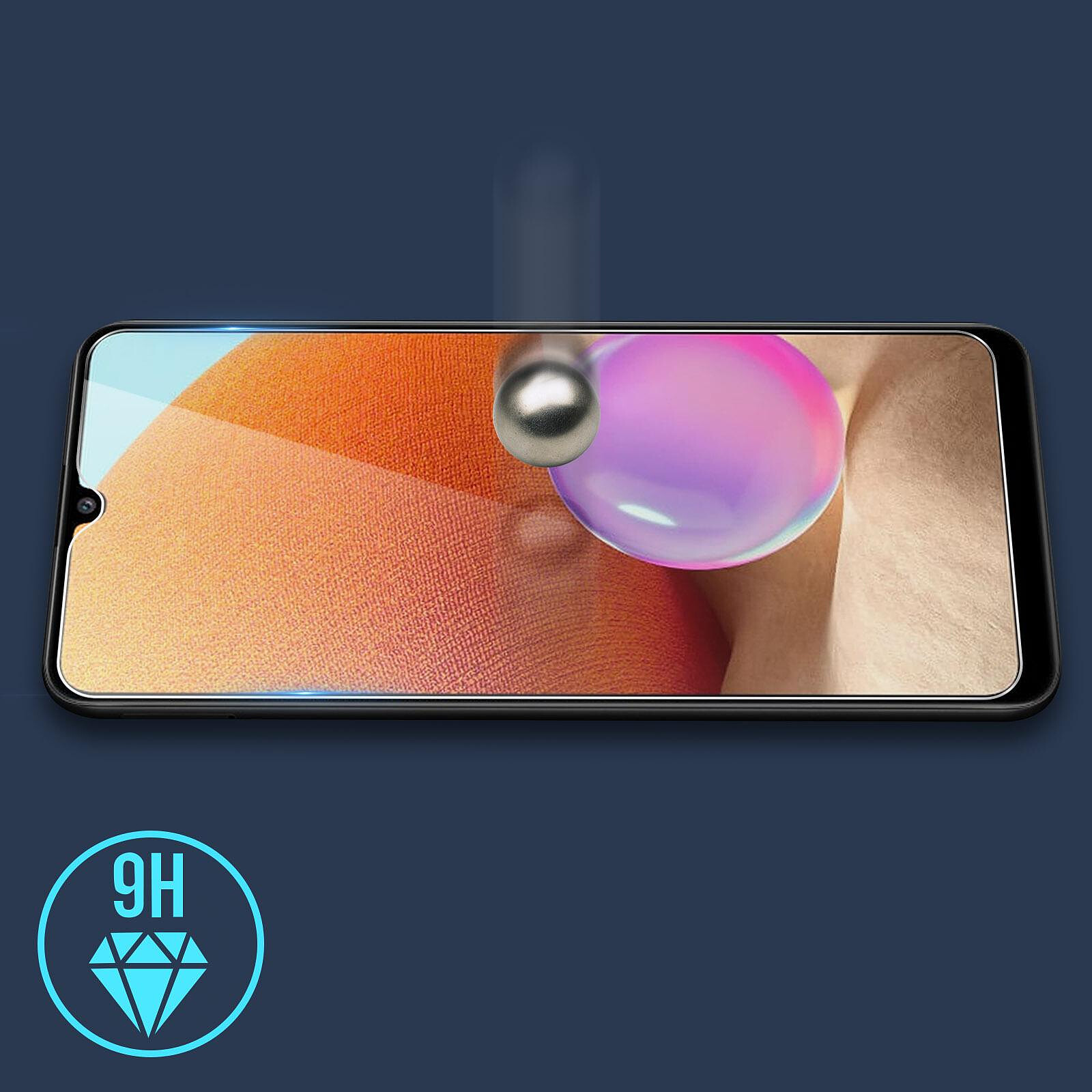Avizar Verre Trempé pour Samsung Galaxy A14 5G Dureté 9H Anti-traces  Transparent - Protection écran - LDLC