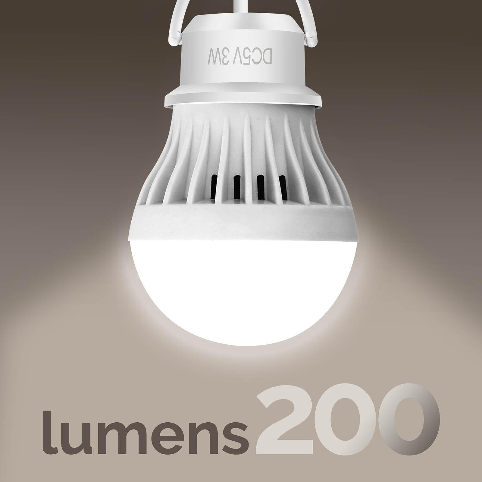 Avizar Ampoule LED USB 3W, 200 lumen avec Longueur 1m - Ampoule connectée -  LDLC
