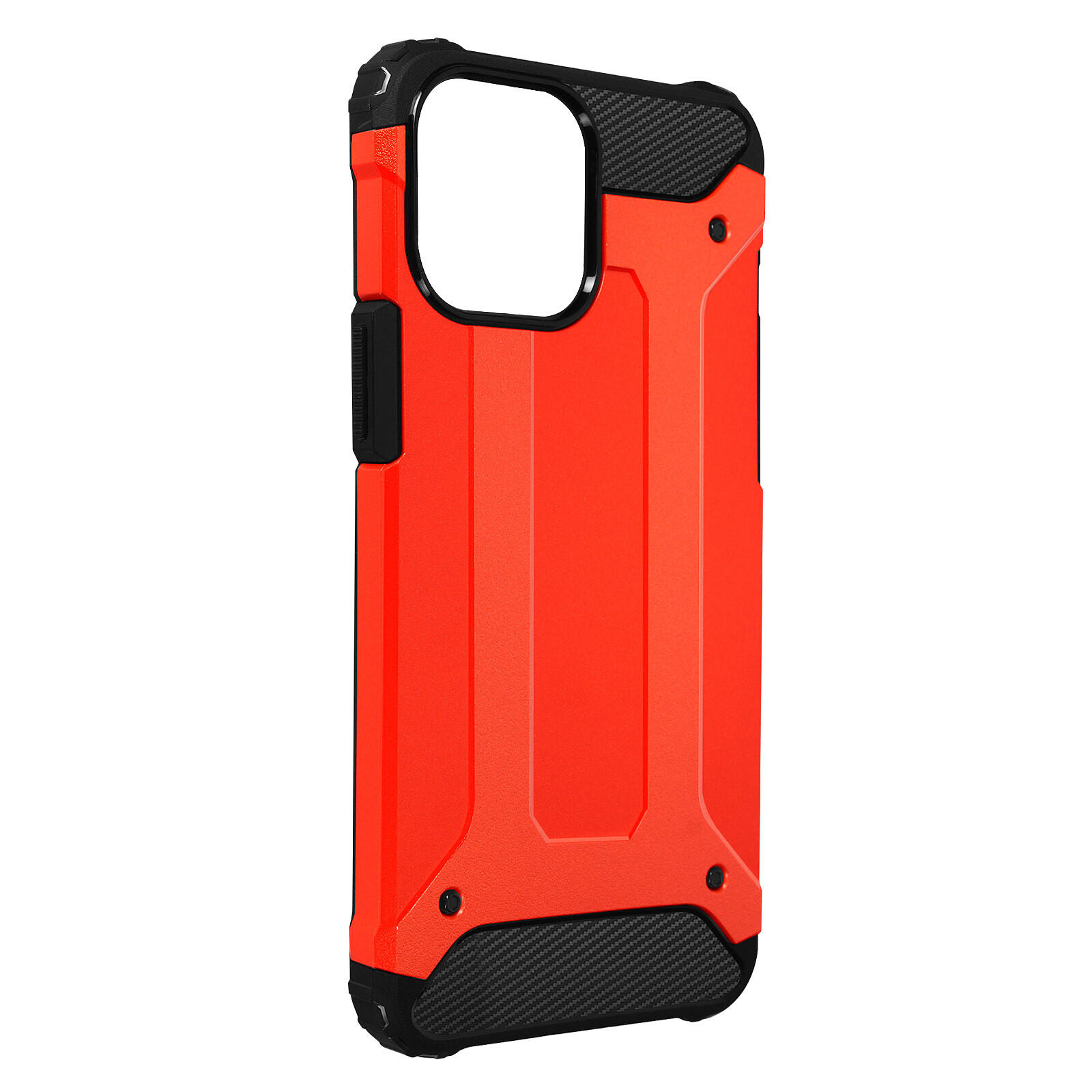 Avizar Coque Géométrique pour iPhone 13 avec Chaine Trèfle à quatre  feuilles Rouge - Coque téléphone - LDLC