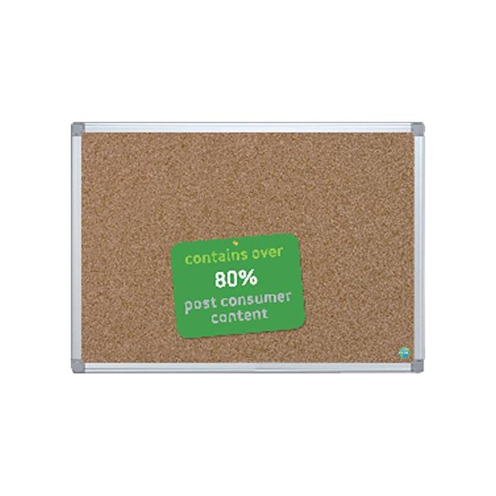 BI-OFFICE Tableau liège recyclable cadre alu 100 x 150 cm - Vitrine et  affichage - LDLC
