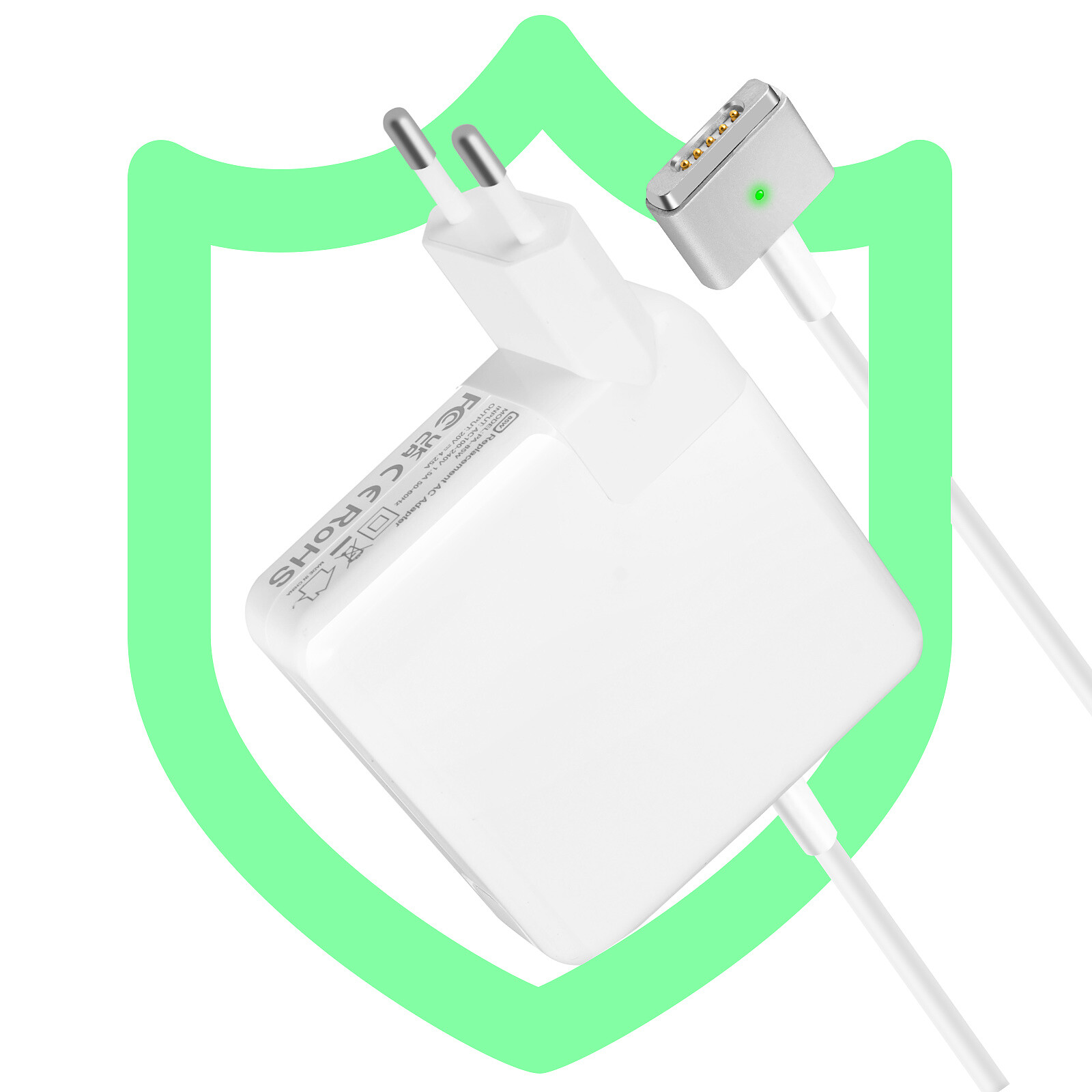 Avizar Chargeur Macbook Magsafe 2 Magnétique Charge Rapide 45W