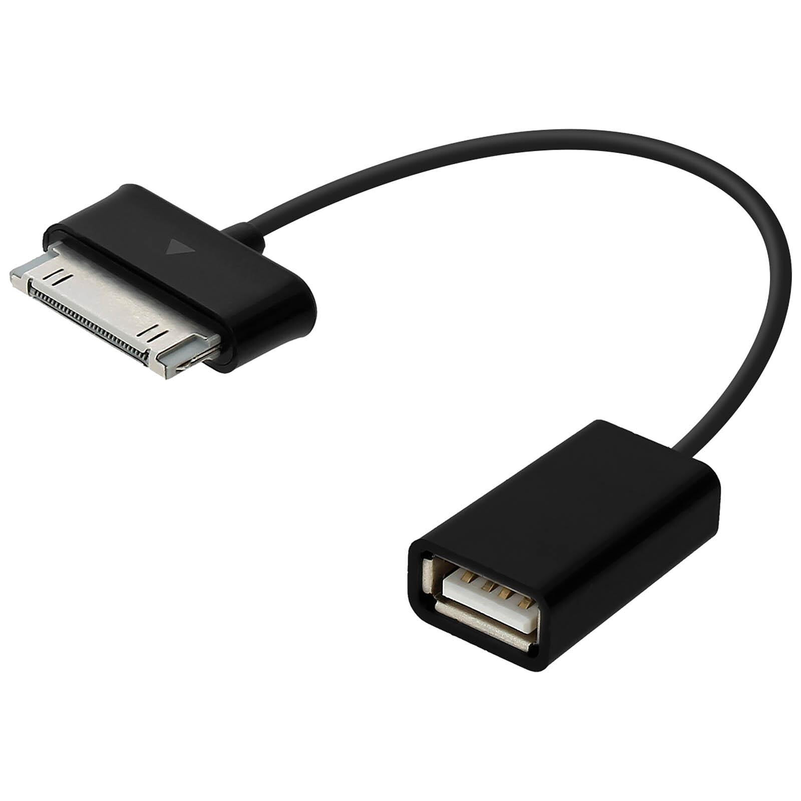 Avizar Adaptateur USB C + USB, Pack de 4 Adaptateurs OTG mâle femelle, Noir  - Câble & Adaptateur - LDLC