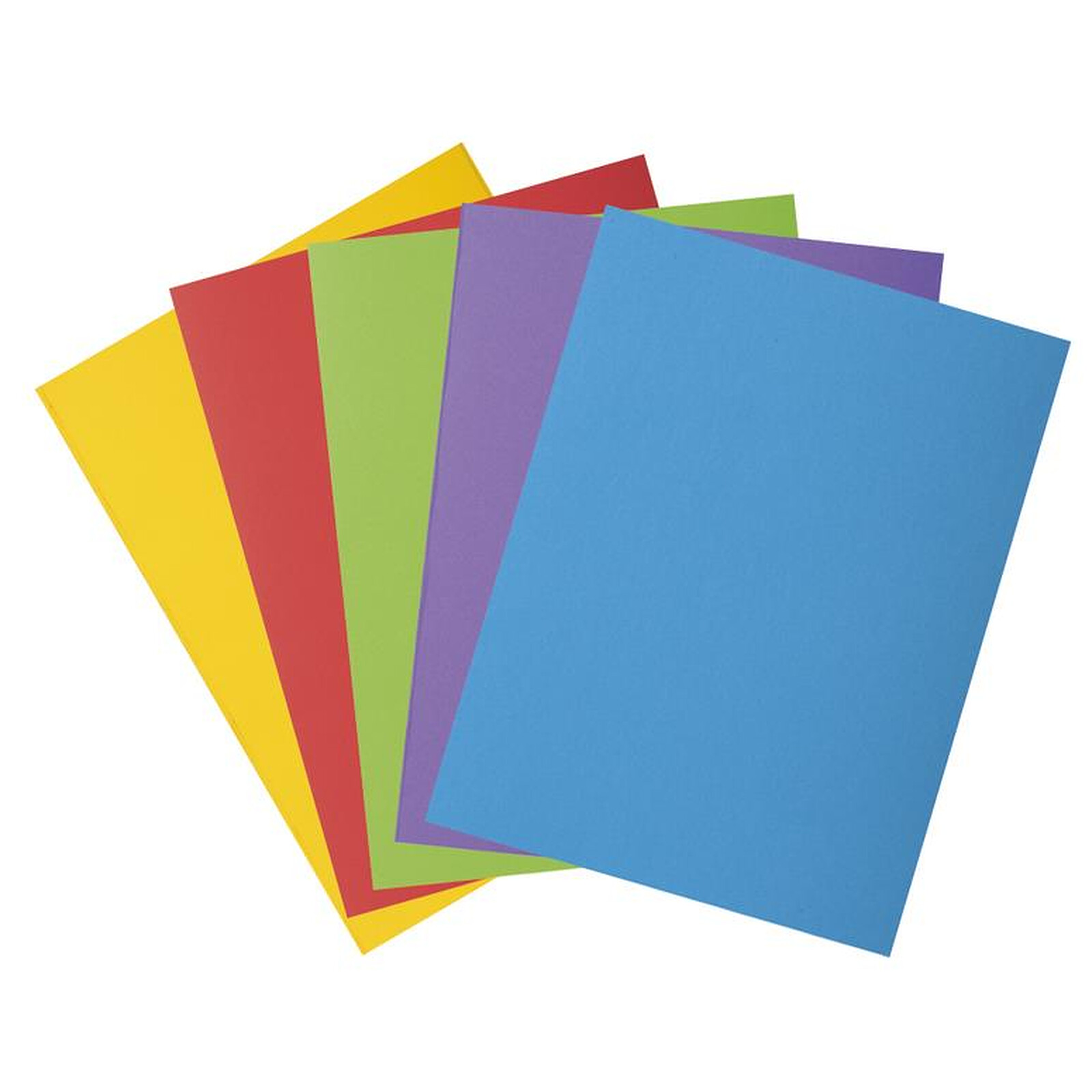 5 ETOILES Paquet de 250 sous-chemises papier recyclé 60g coloris bulle