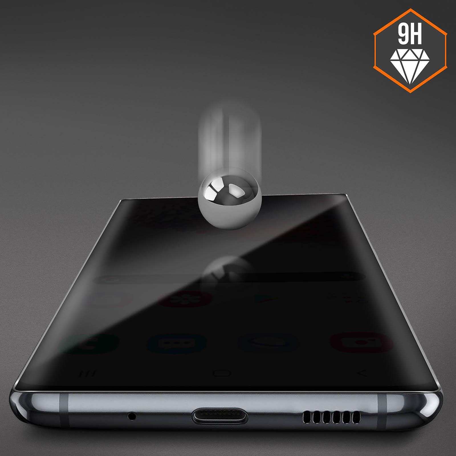 Avizar Film pour Samsung Galaxy S21 Ultra Verre Trempé 9H Incurvé  Transparent Contour Noir - Protection écran - LDLC