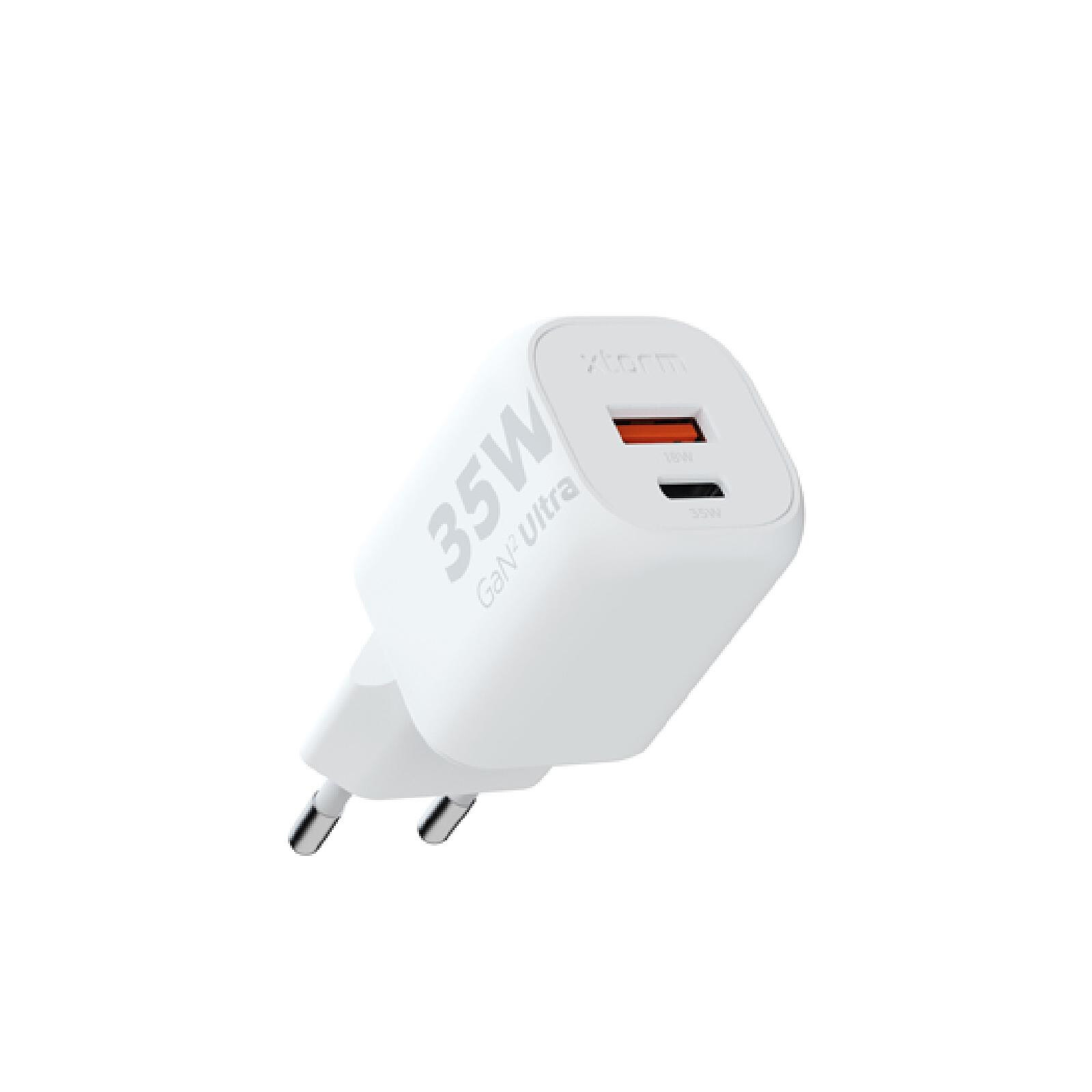 EVETANE Chargeur ultra rapide double Port USB - USB C 20 W avec Cable USB-C  - Chargeur téléphone - LDLC