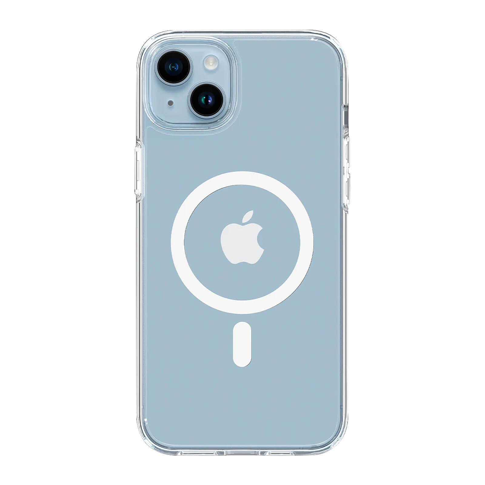 Coque iPhone 13 Spigen Ultra Hybrid Mag MagSafe Blanc Case + Verre