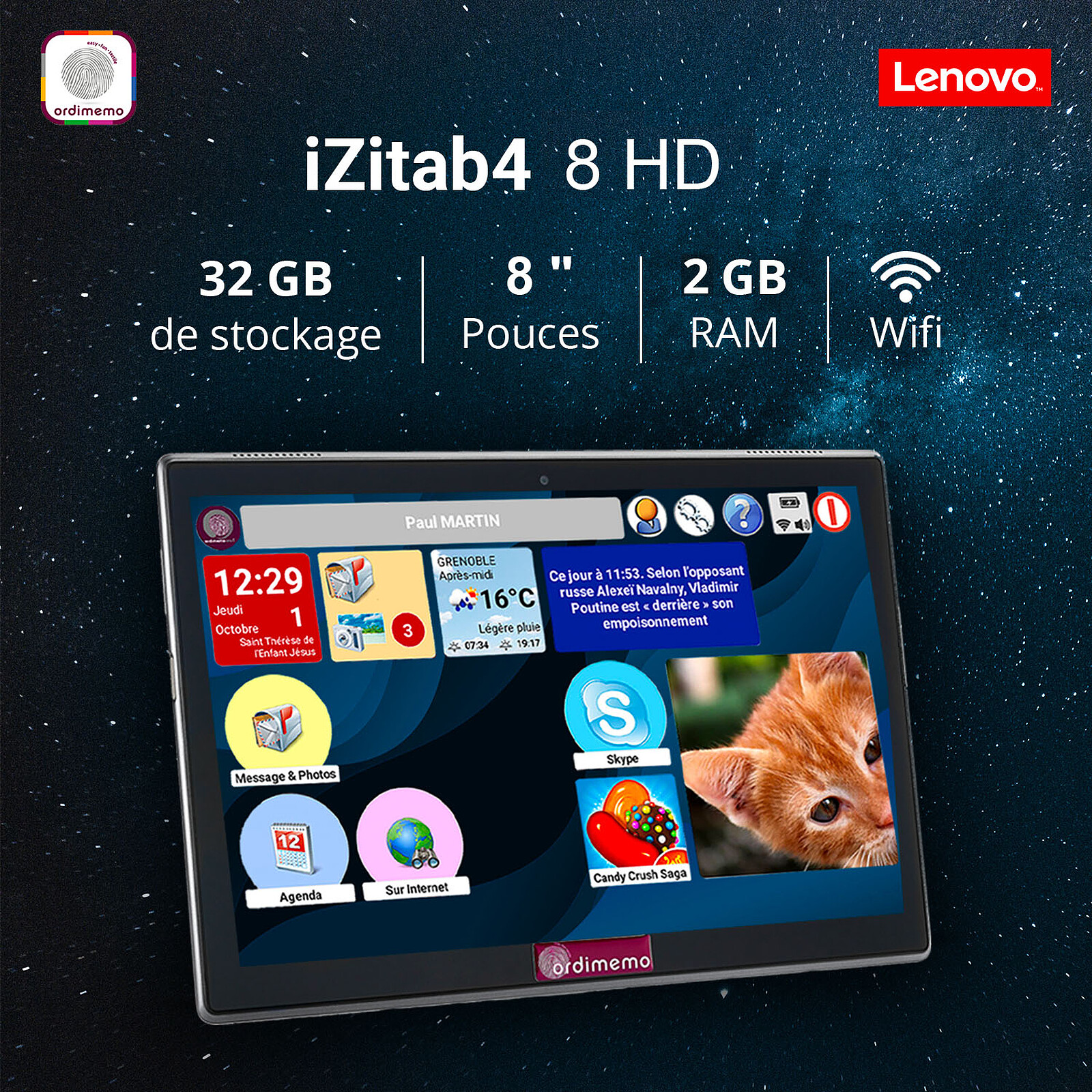 Lenovo Tab P11 (ZA7R0081SE) - Tablette tactile - LDLC