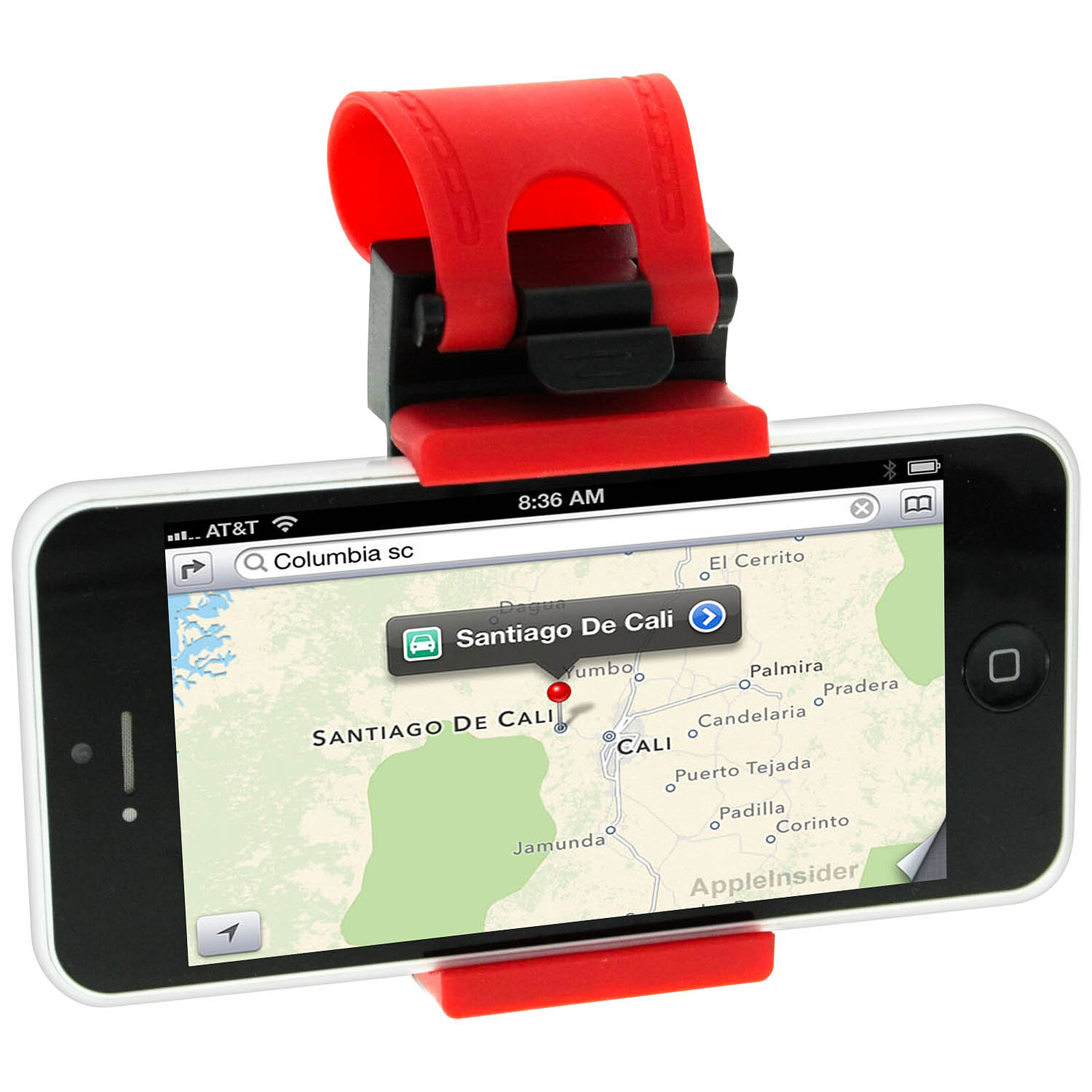 Avizar Support Voiture Smartphone Fixation sur Rétroviseur Rotatif à 360°  Noir - Support voiture - LDLC