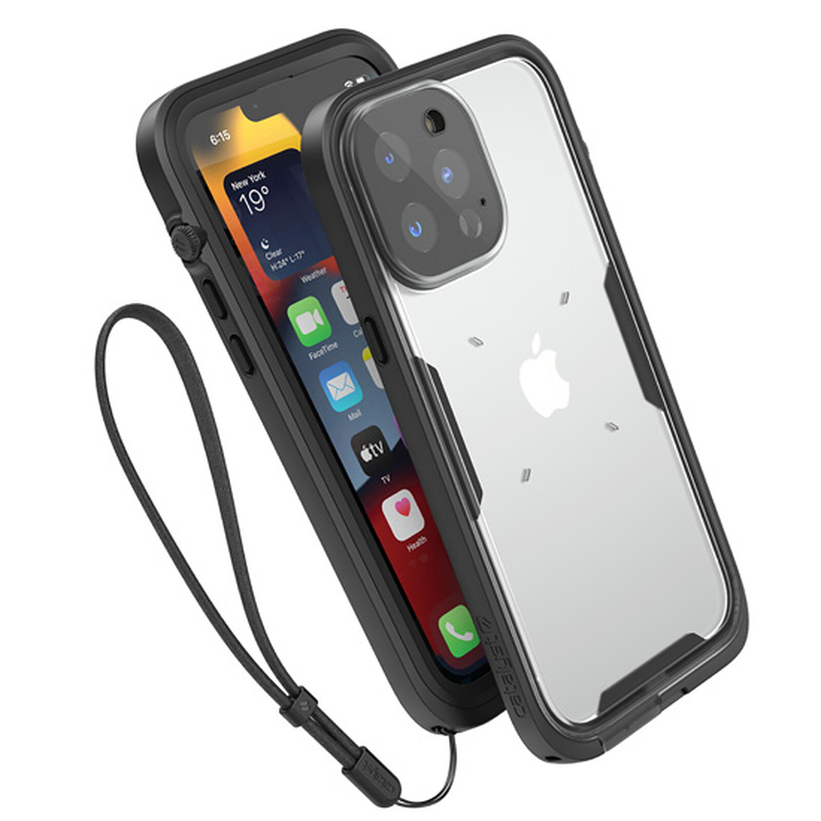 Catalyst Total Protection pour iPhone 13 Pro Max Noir - Coque