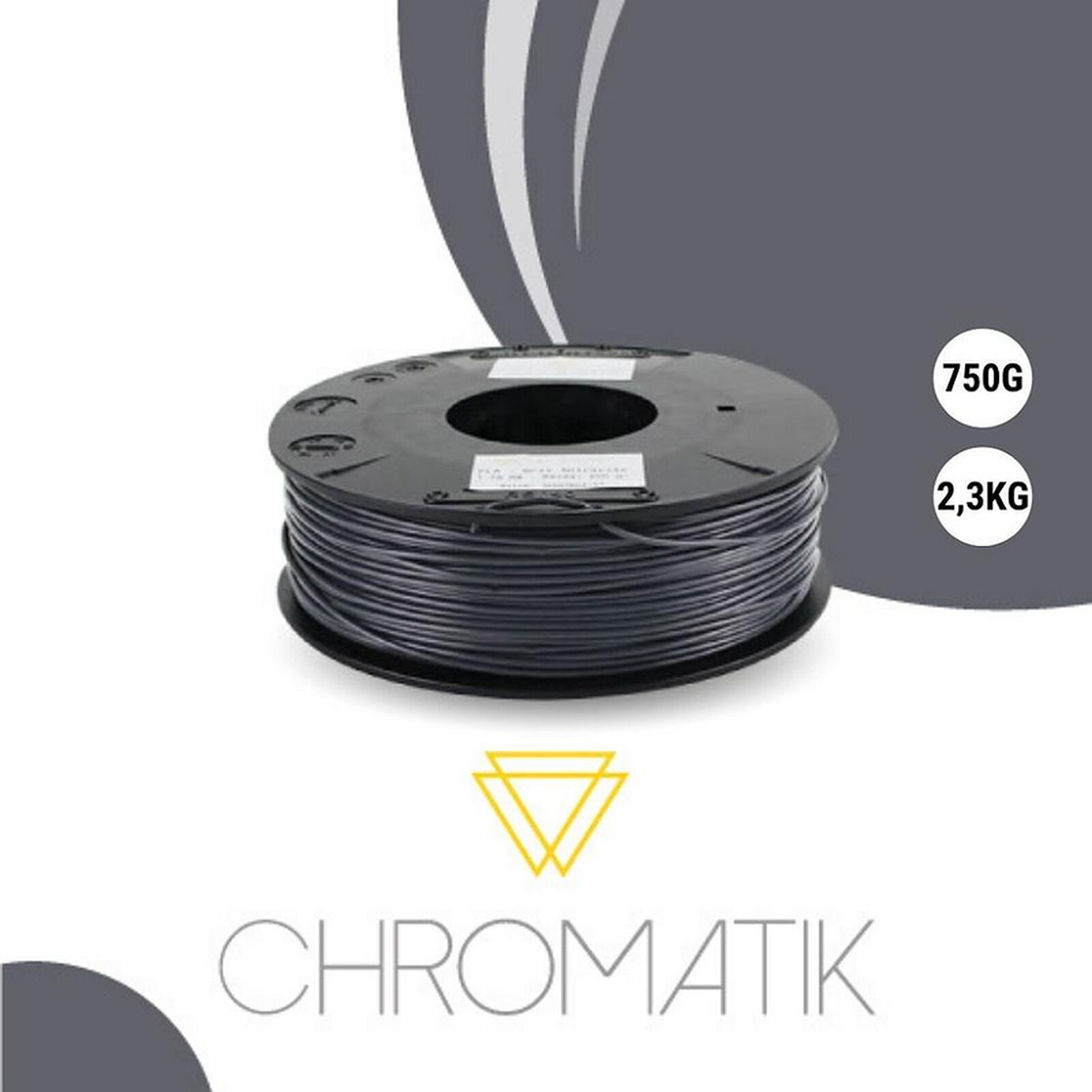 Forshape ecoPLA - 1.75 mm 1 Kg - Noir