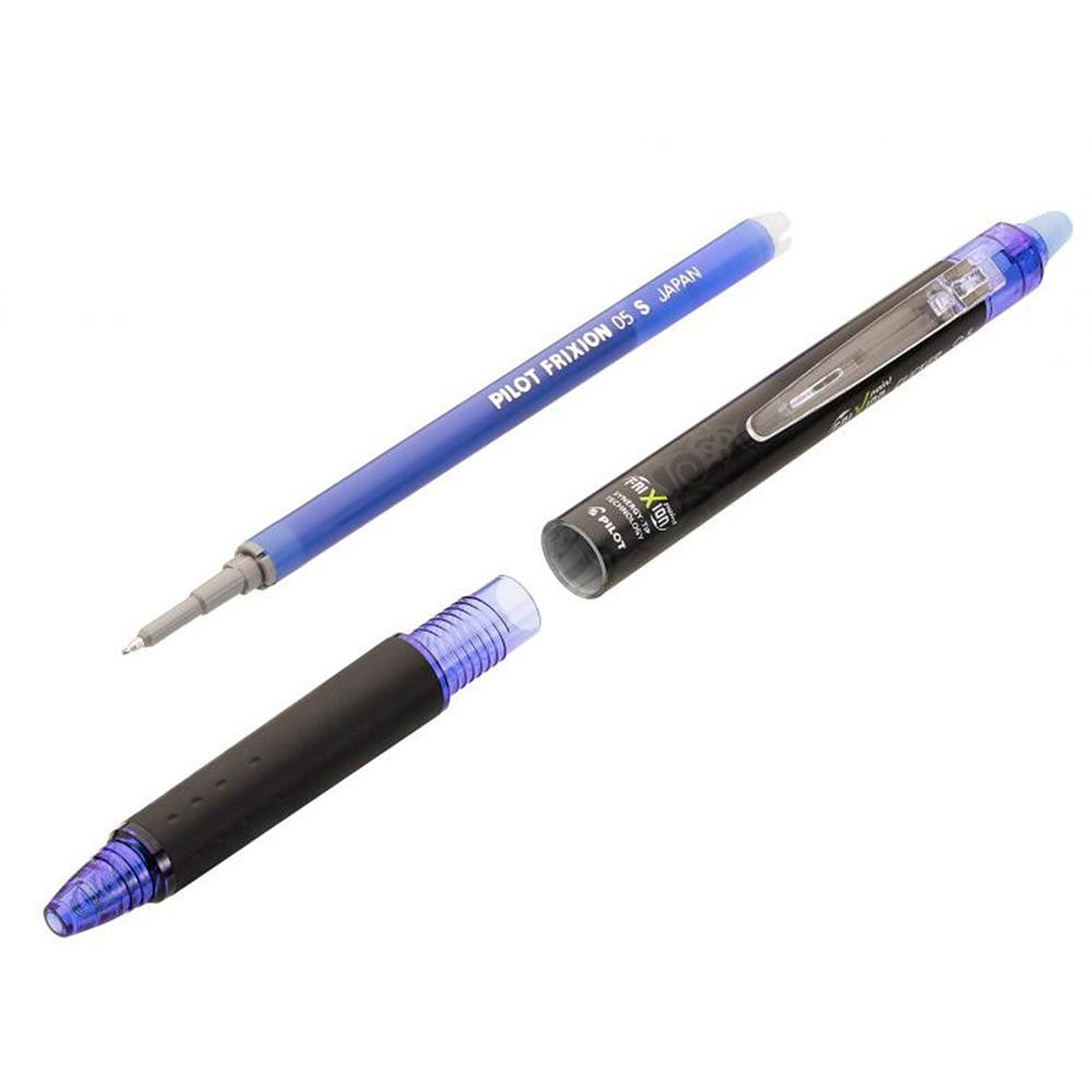 Recharge pour stylo effaçable Pilot FriXion - bleu - Pochette de 3