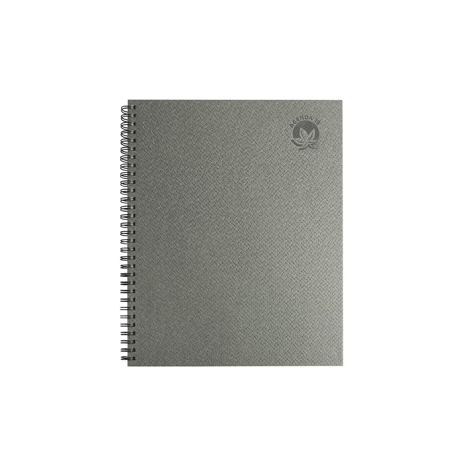 OXFORD Agenda Couverture Rigide 'TEXTURA' Semainier 16 x 24 cm Noir -  Agenda - LDLC
