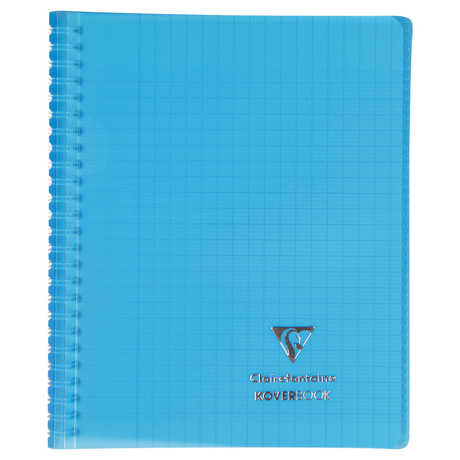 CLAIREFONTAINE Cahier spirale couverture polypro 100 pages A4