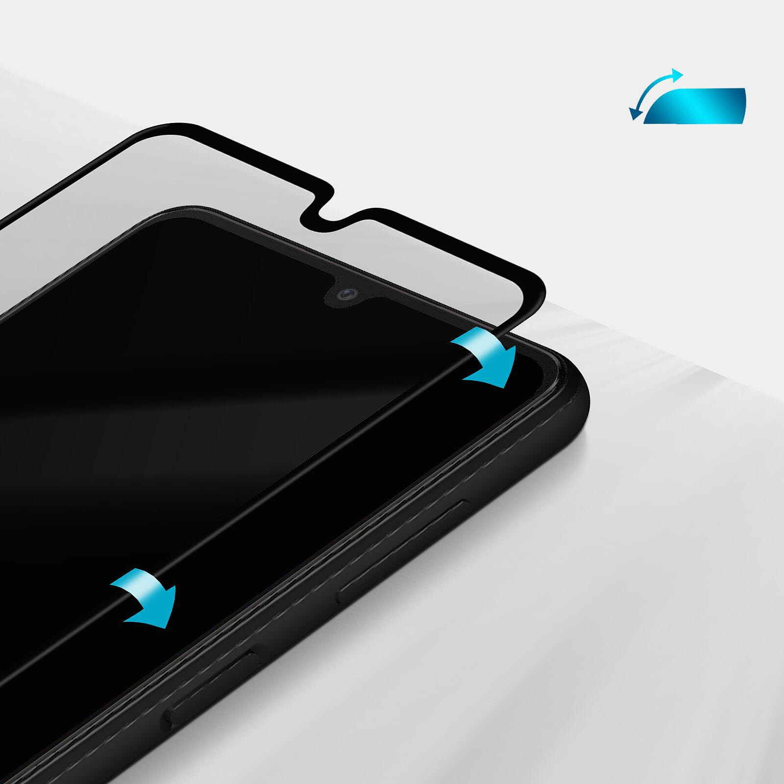 Verre Trempé Samsung Galaxy S22 Plus, Ultra-Fin avec Contour Noir