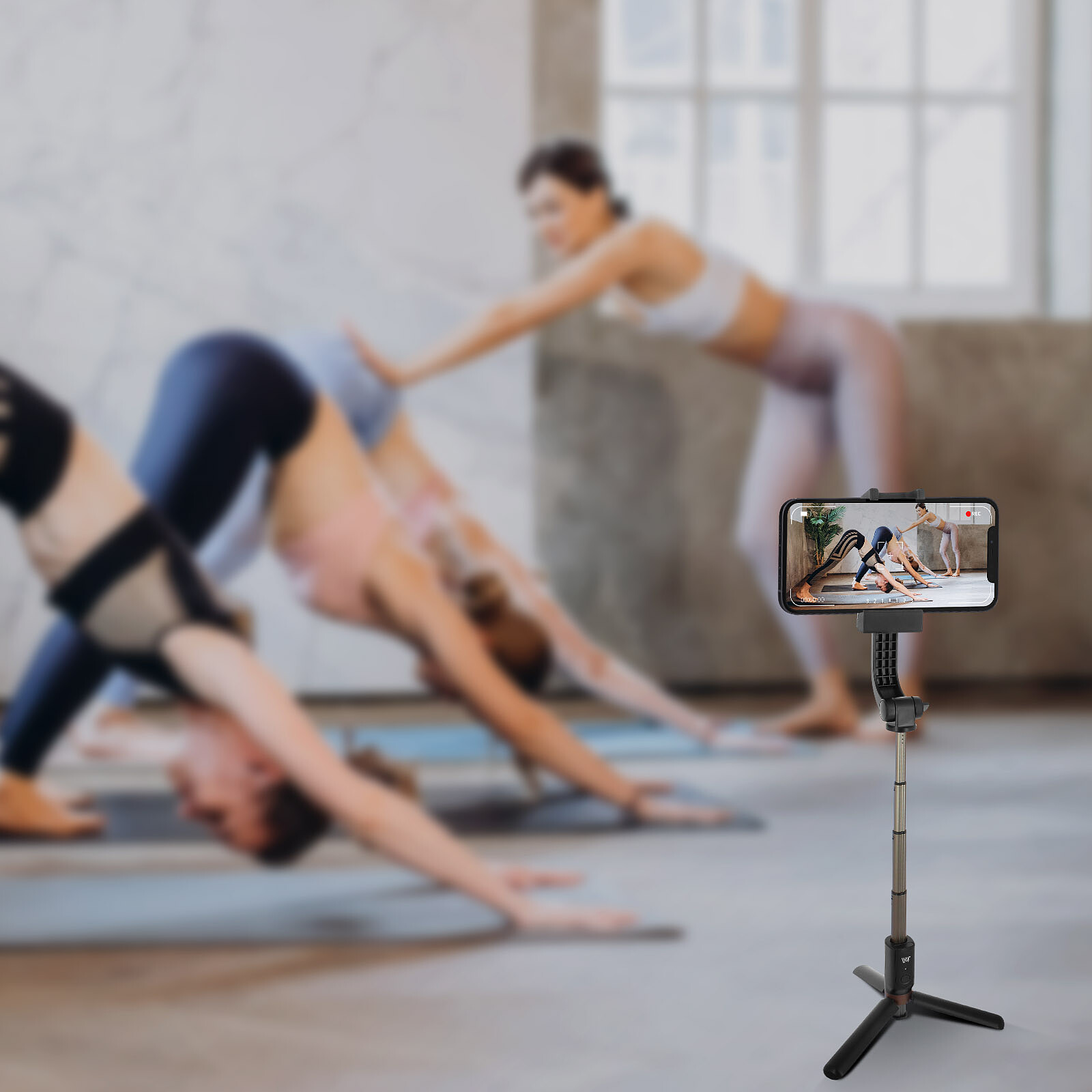 Avizar Perche à Selfie avec Télécommande Bluetooth intégrée, Noir -  Accessoires photo smartphone - LDLC