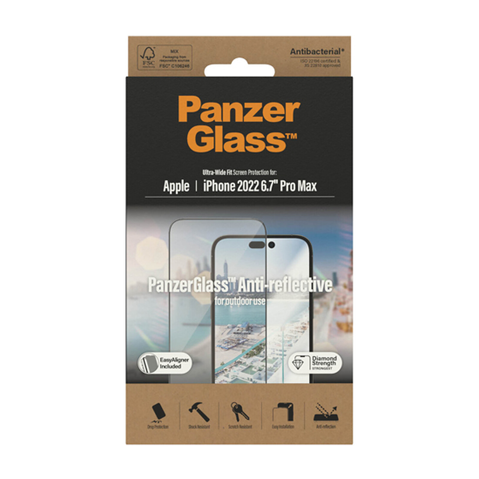Protecteur d'Écran iPhone 11 Pro Max en Verre Trempé PanzerGlass
