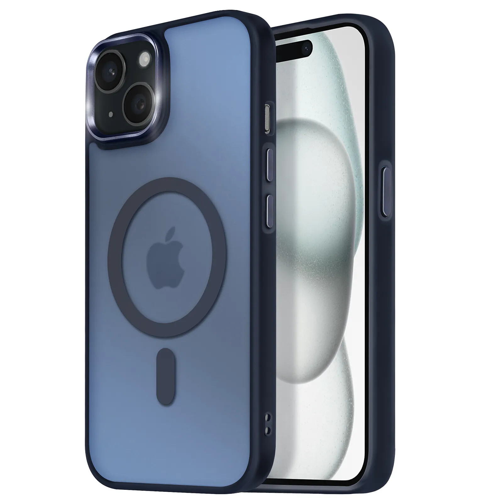 Coque iPhone 15 Plus / 14 Plus MagSafe Transparente avec Support - Ma Coque Coque iPhone 15 Plus / 14 Plus MagSafe Transparente avec Support - Ma Coque