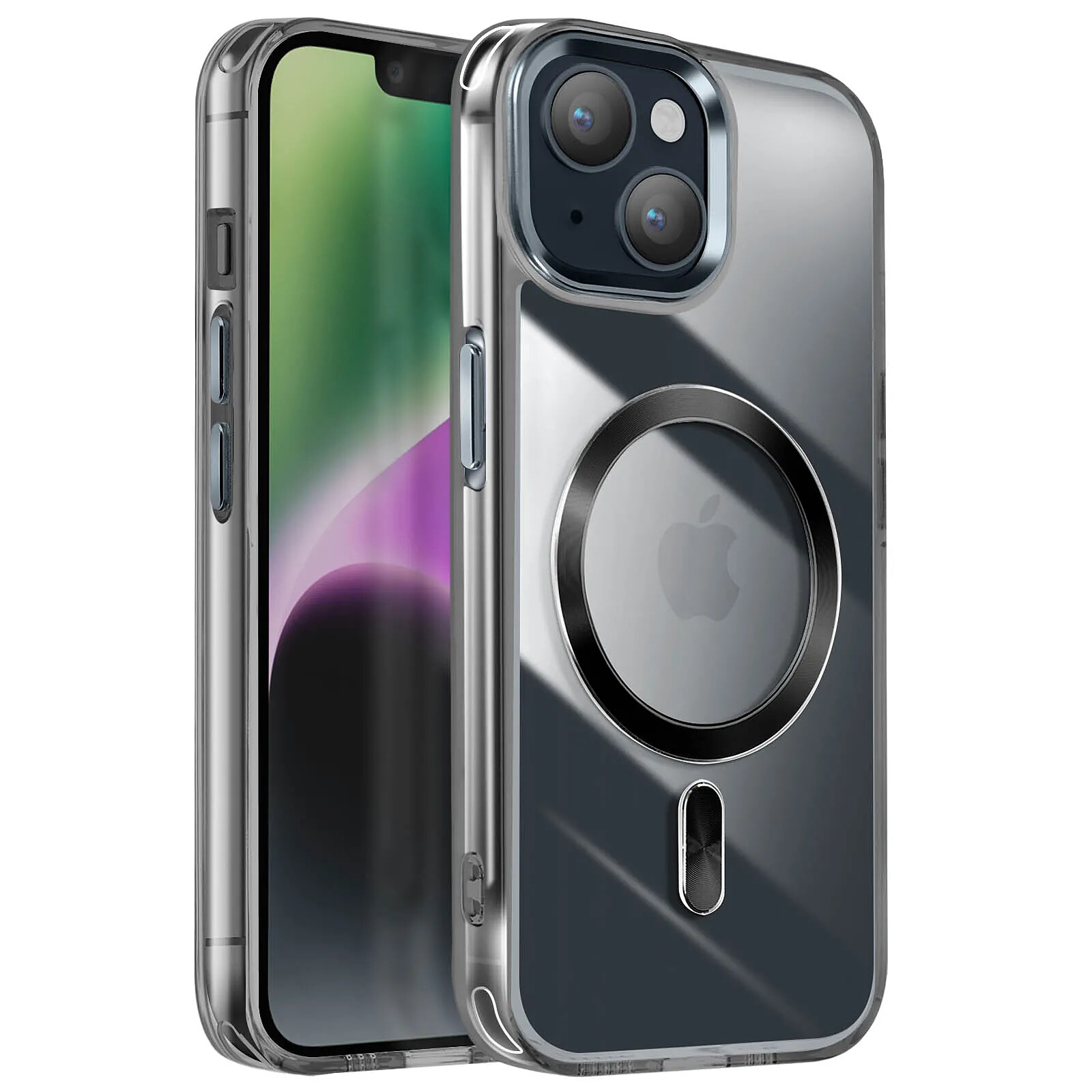 Coque Arrière MagSafe Karl Lagerfeld Pour IPhone 15 Pro - Noire TPU