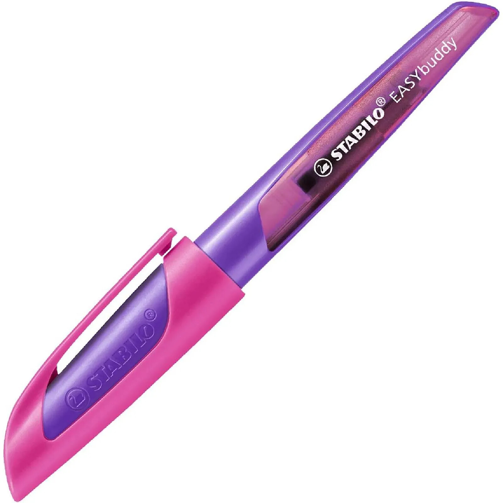 STABILO EASYbuddy – Stylo Plume Ergonomique Pour Enfants, Gauchers Ou Droitiers – Twilight Sky