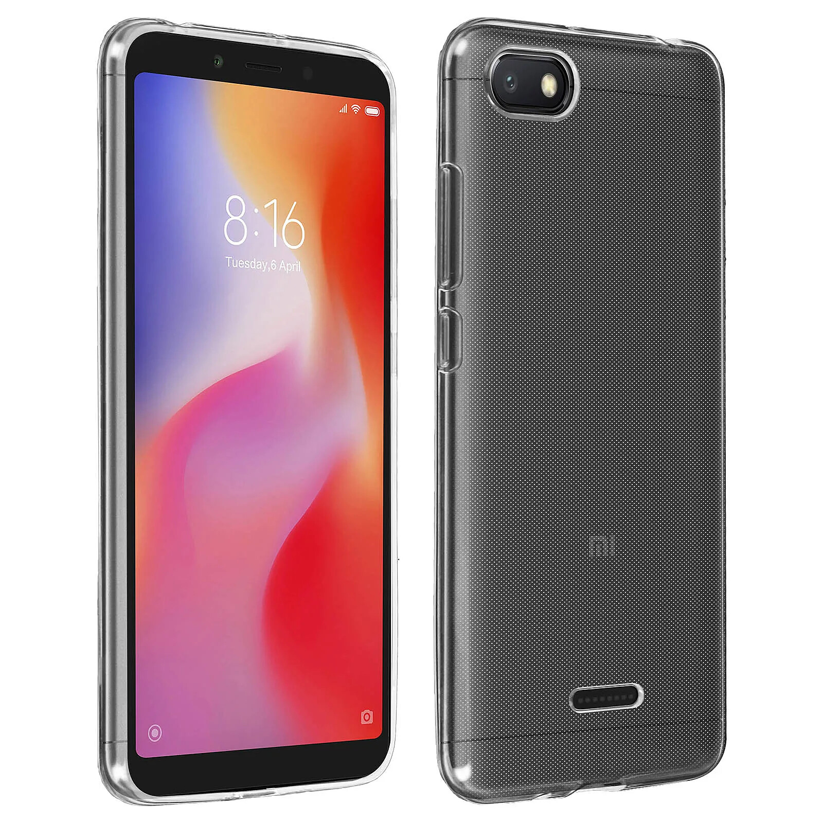 Avizar Coque pour Xiaomi Redmi 6A Coque Protection Silicone Souple Ultra-fine