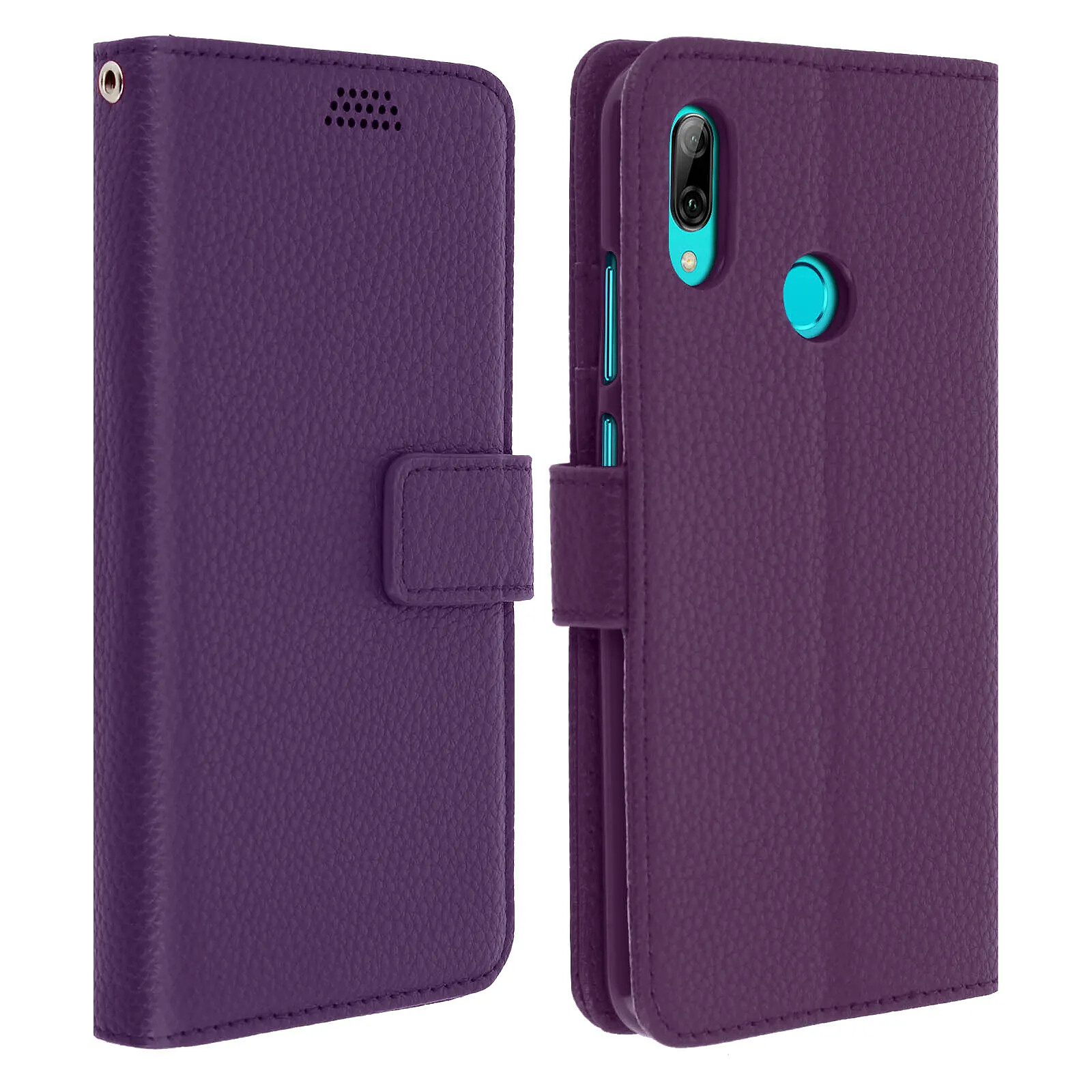 Coque Souple NOVAGO Pour Huawei Honor 10 - Motif Fleur Bleue, Neuve
