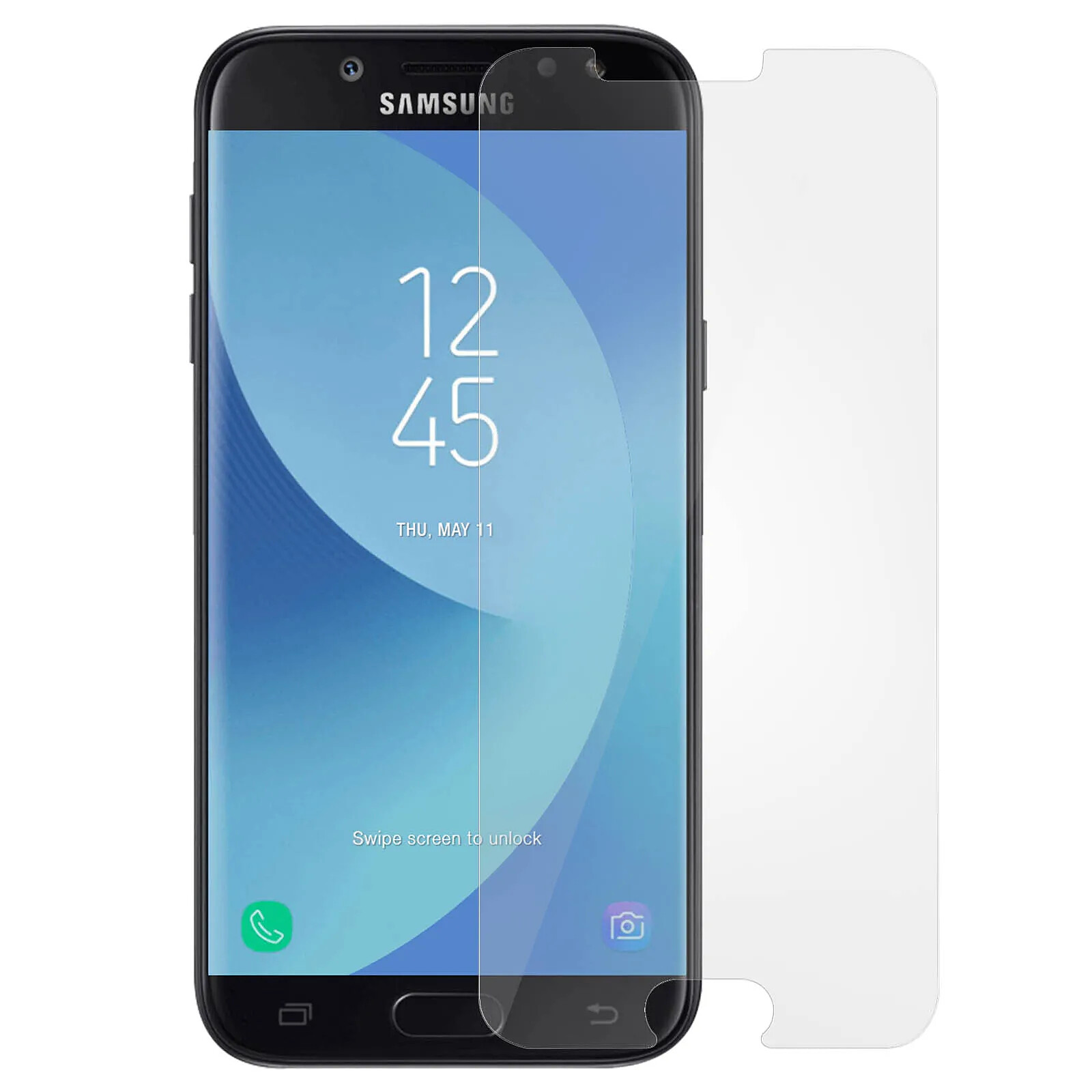 Avizar Film Protection Ecran Verre Trempé pour Samsung Galaxy J5 2017 Anti-explosion