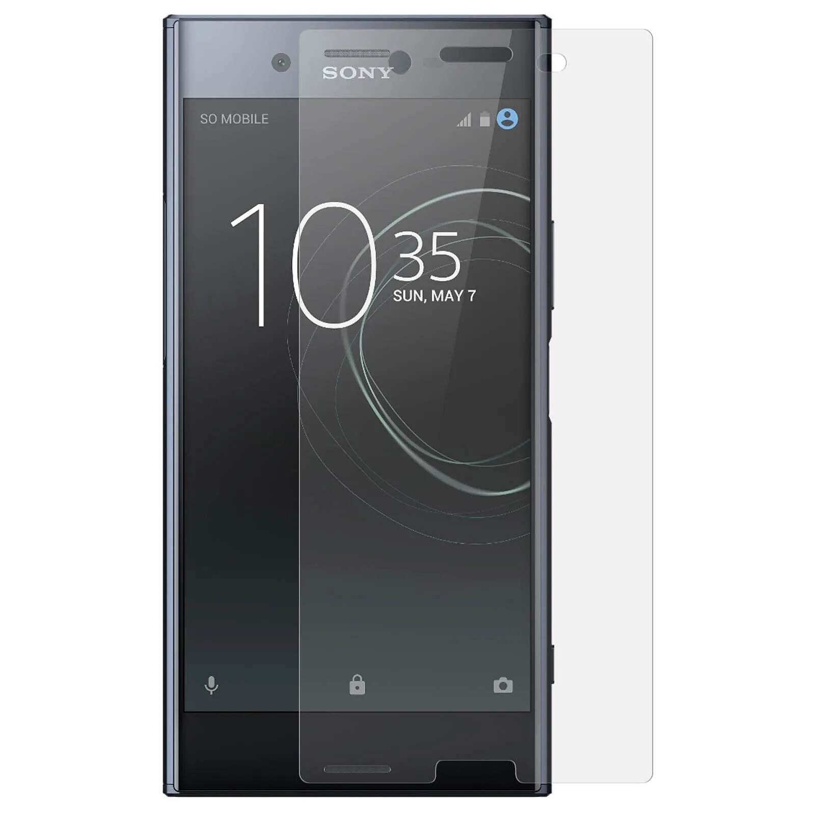 Avizar Film Protection Ecran Verre trempé pour Sony Xperia XZ Premium Anti-explosion