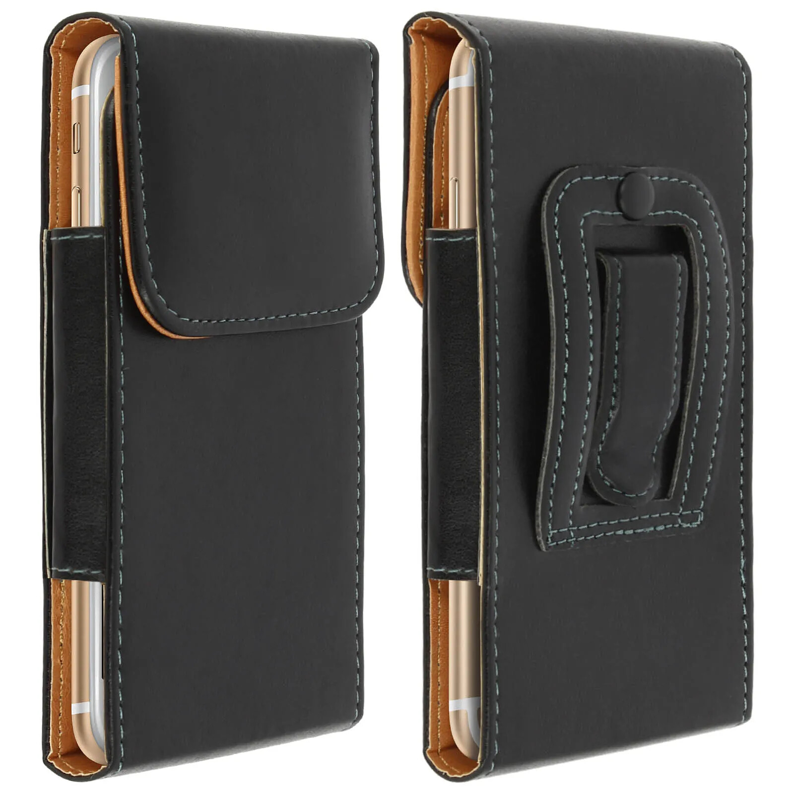 Avizar Housse universelle ceinture vertical cuir