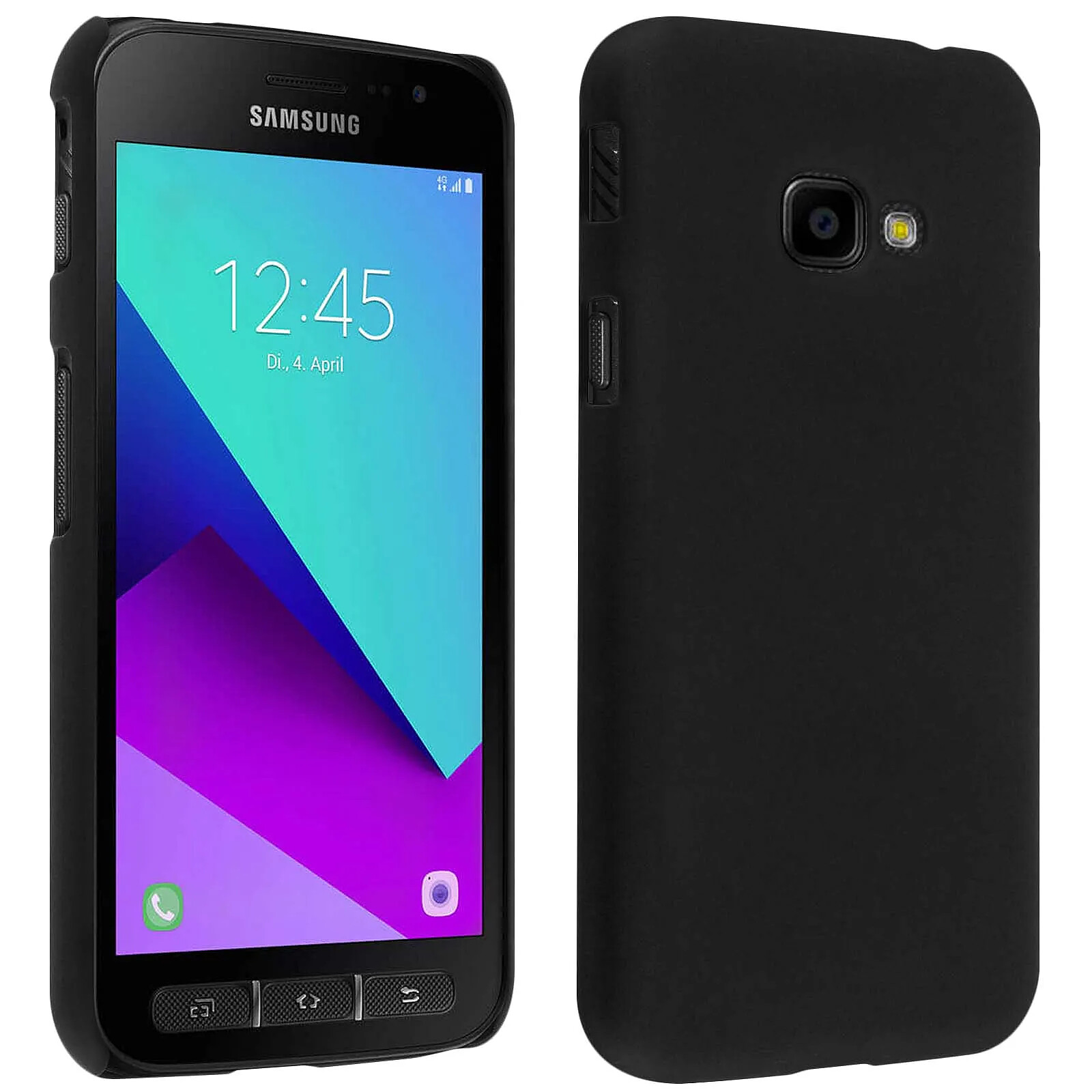 Avizar Coque pour Samsung Galaxy Xcover 4 / 4S Protection Rigide Effet Mate Fin Léger