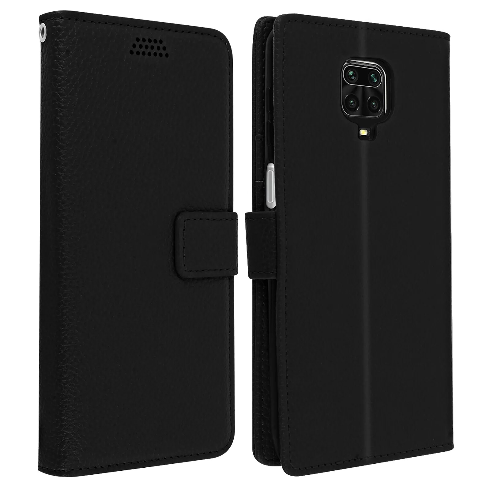Avizar Housse pour Xiaomi Redmi Note 9S / 9 Pro / 9 Pro Max Porte-carte Support Vidéo