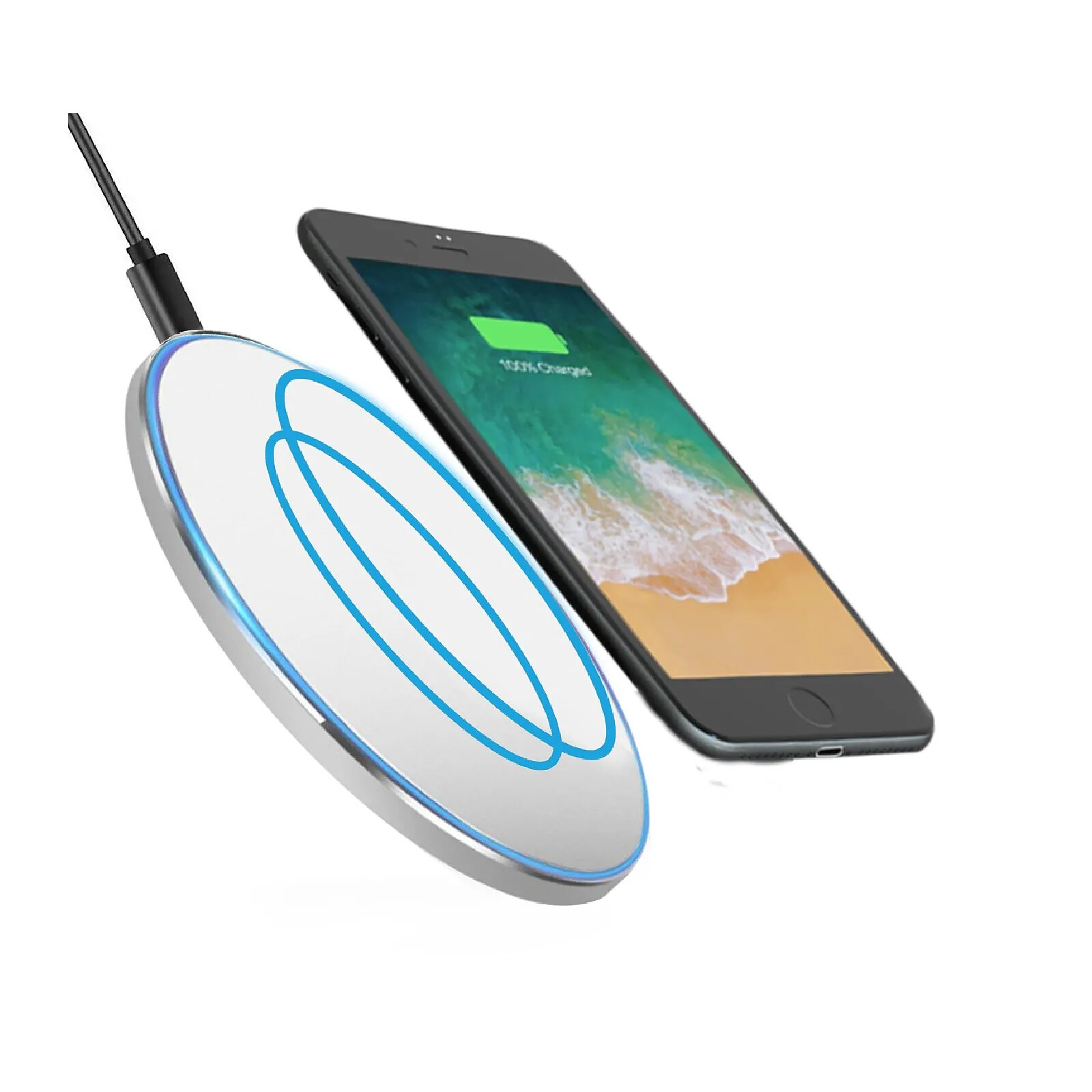 Chargeur Induction 3 en 1, Chargeur sans Fil pour iPhone 16 15 14 13 12