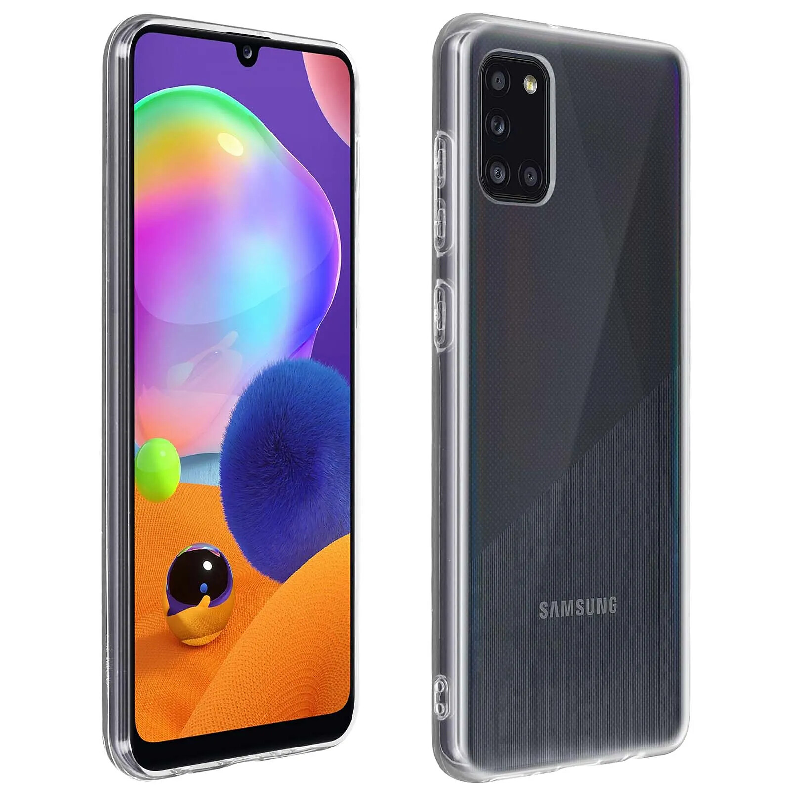 Avizar Coque Samsung Galaxy A31 Silicone Gel Flexible Ultra-fine