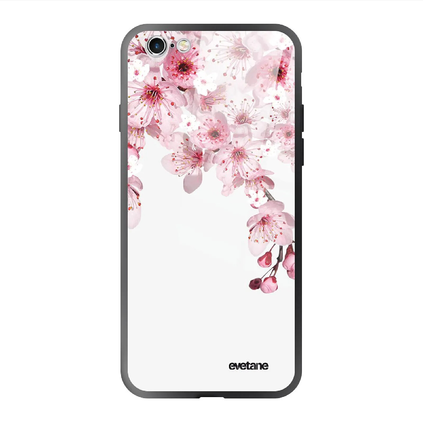 Evetane Coque en verre trempé iPhone 6 Plus / 6S Plus Cerisier .