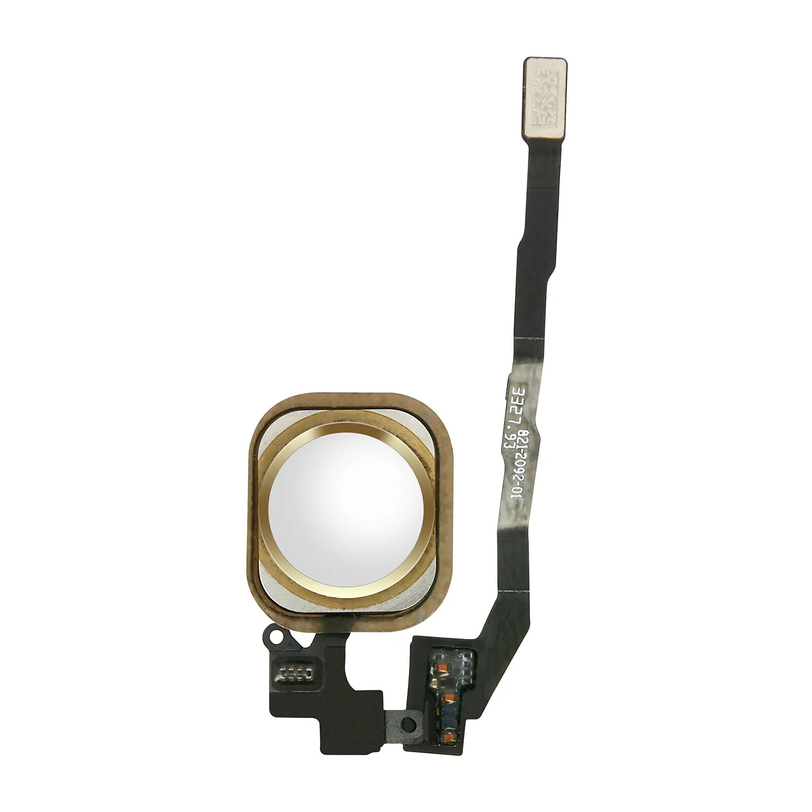 Bouton Home IPhone 4 Blanc Avec Nappe Connecteur - Pièce De Rechange, Neuf Sous Sachet