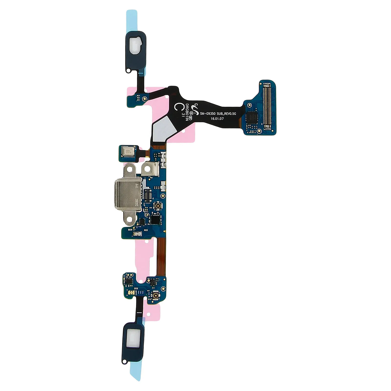 Avizar Nappe Connecteur de Charge pour Micro-USB + Micro interne pour Samsung Galaxy S7 Edge