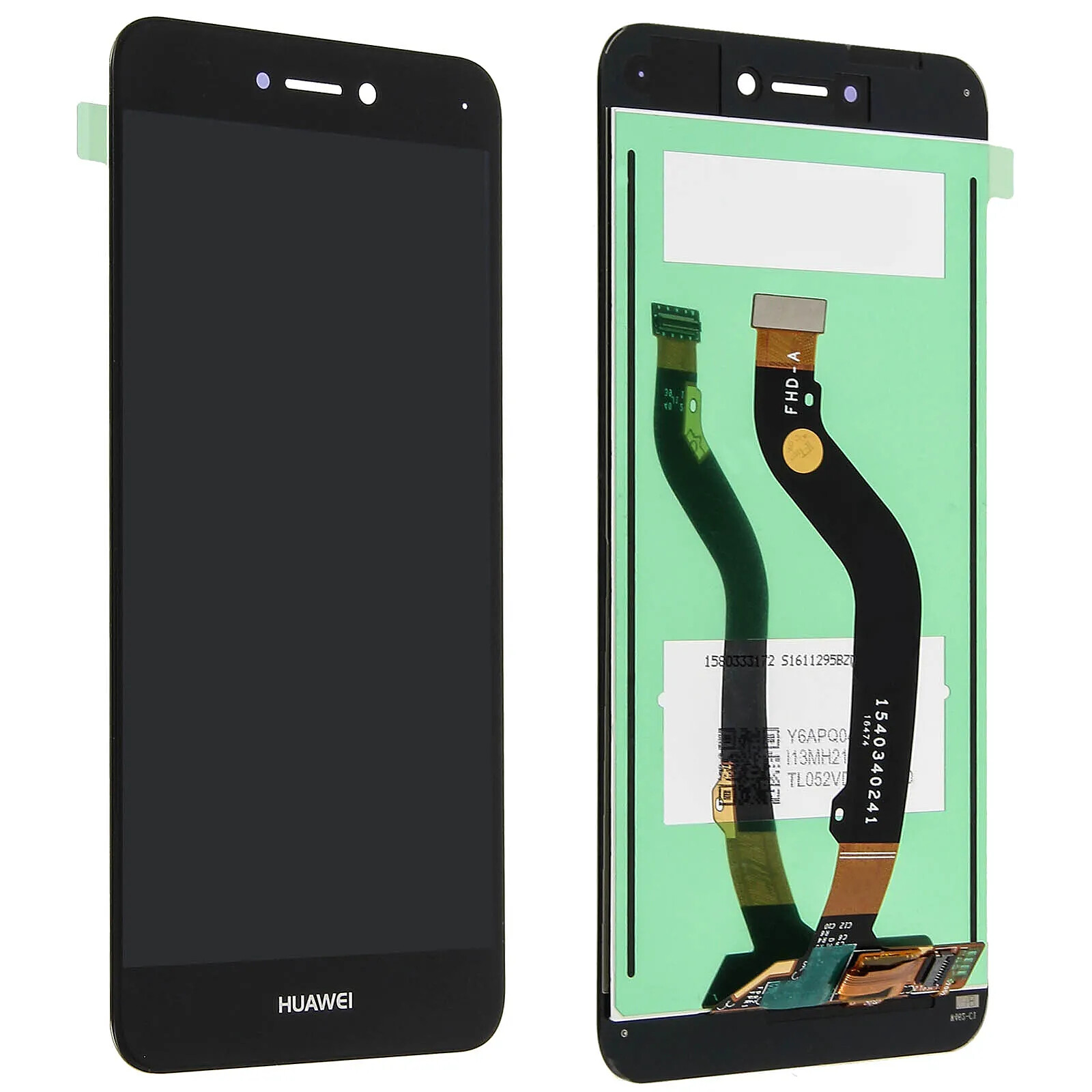 Original Ecran LCD & Vitre tactile Bleu Assemblés Sur Châssis Pour Motorola C Plus