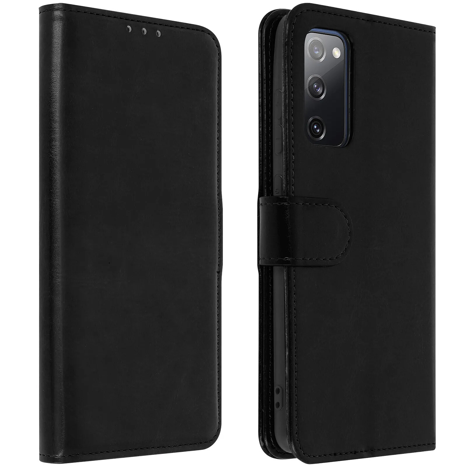 Avizar Housse pour Samsung Galaxy S20 FE Folio Vintage Porte-carte Fonction Support