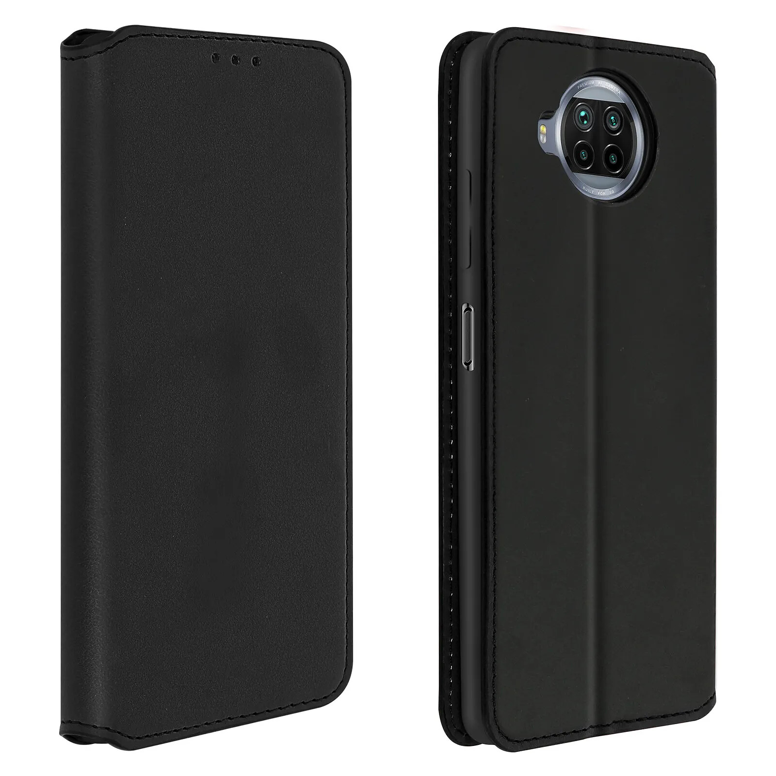 Housse Portefeuille Pour Xiaomi Mi 10T / Mi 10T Pro - Bleu Nuit, Similicuir - Neuf Sous Emballage