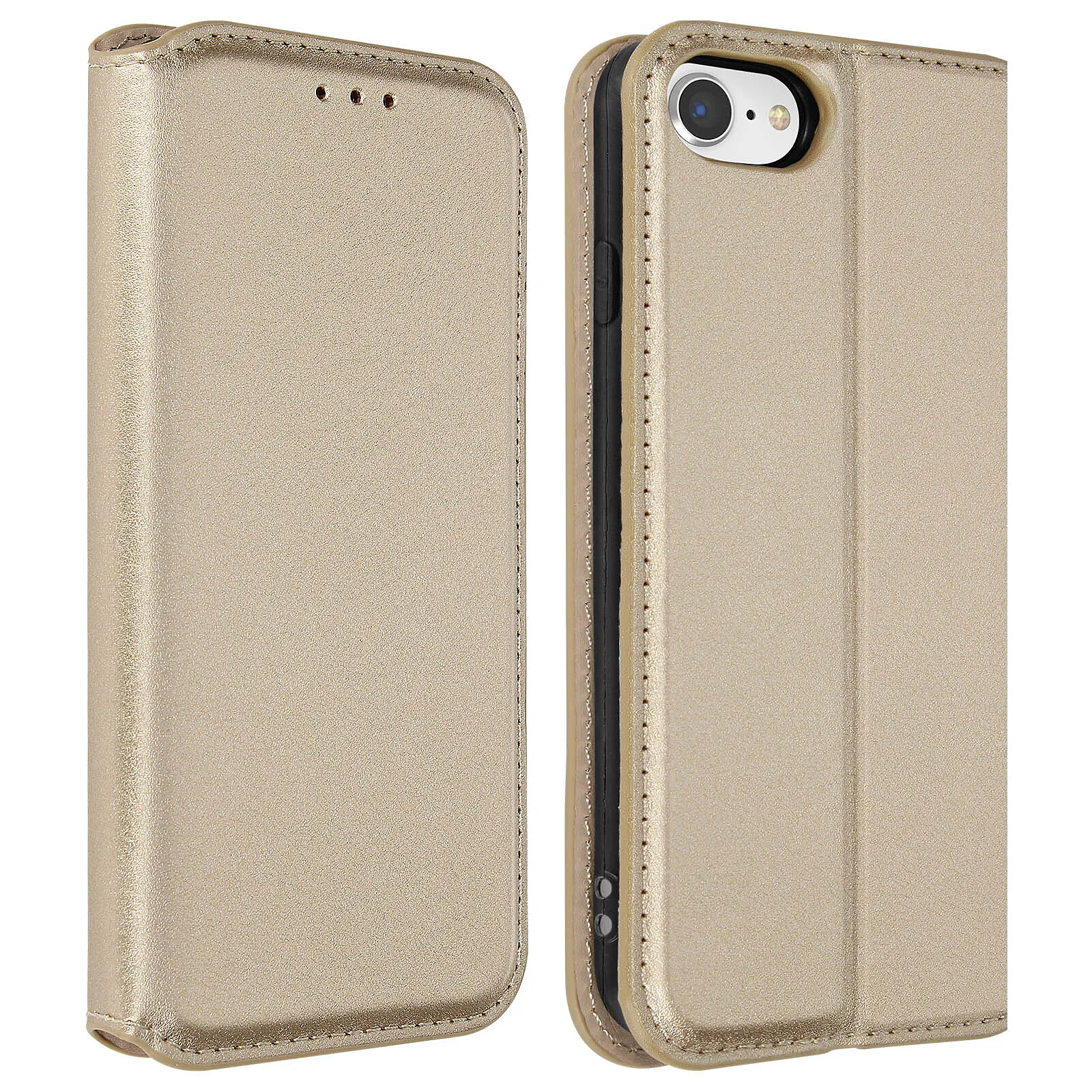 Avizar Housse pour iPhone SE 2022 / 2020 et 8 / 7 Folio Portefeuille Fonction Support