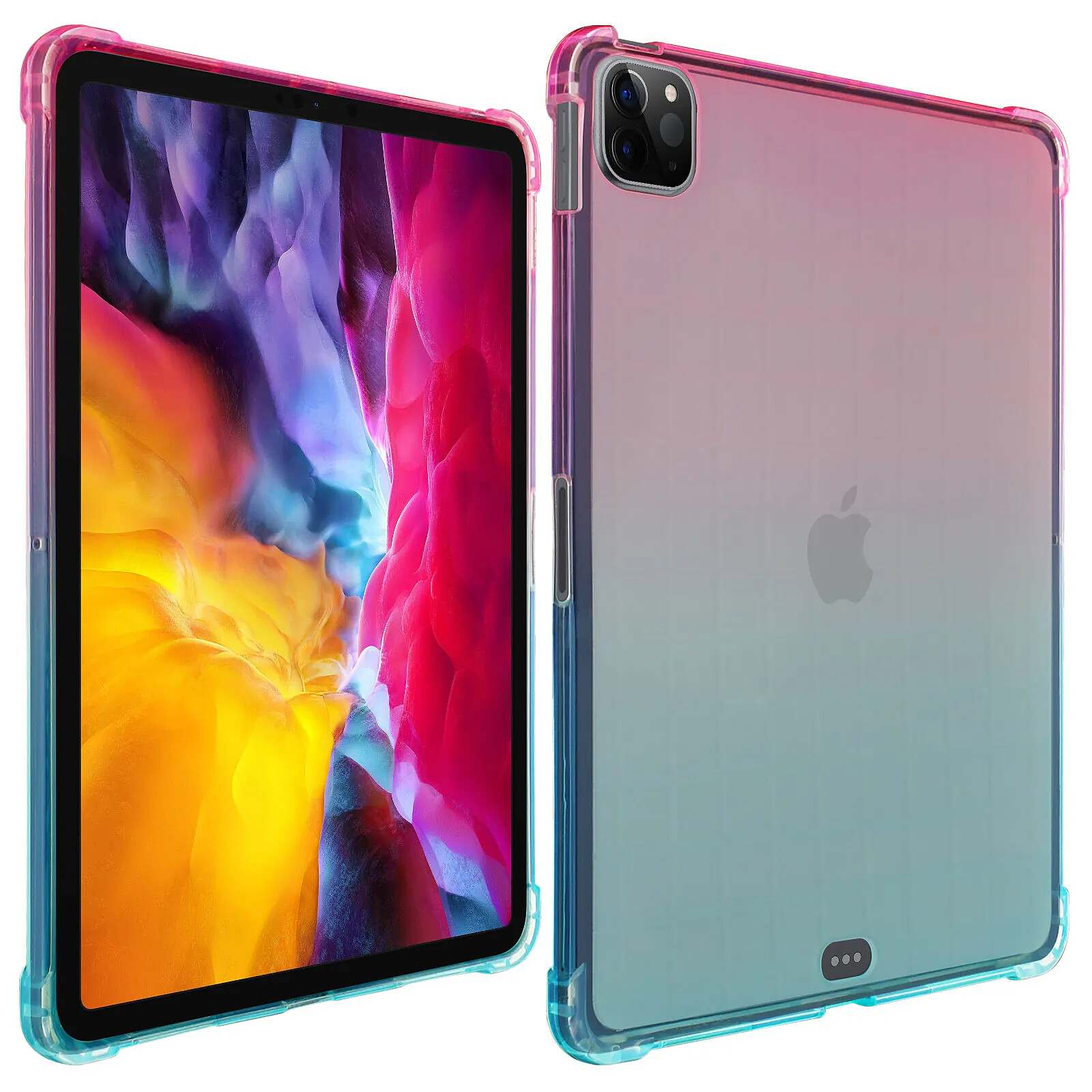 Avizar Coque Coins Bumper et pour iPad Pro 11 et Air 2022, 2020