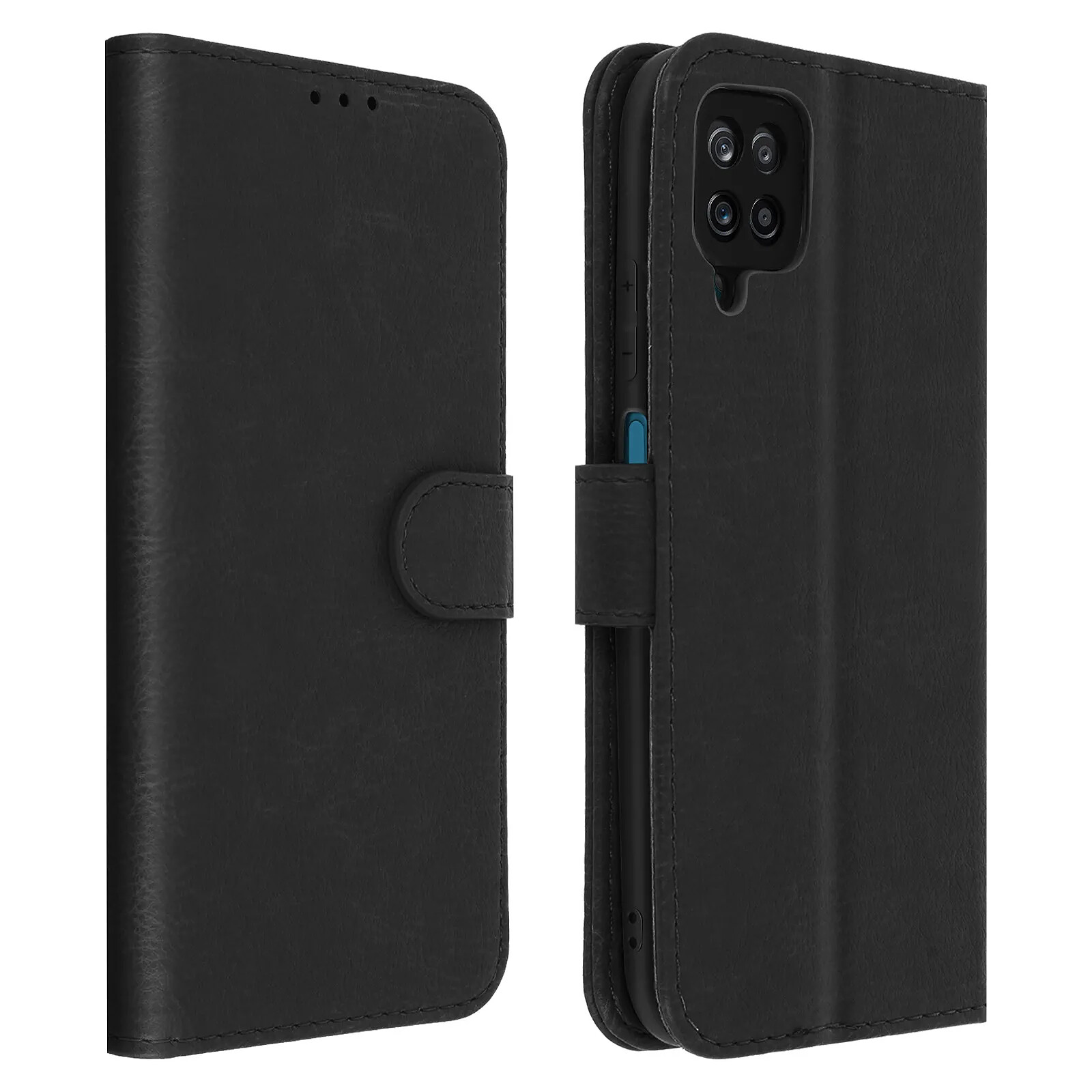 Avizar Étui pour Samsung Galaxy A21 Protection avec Porte-carte Fonction Support