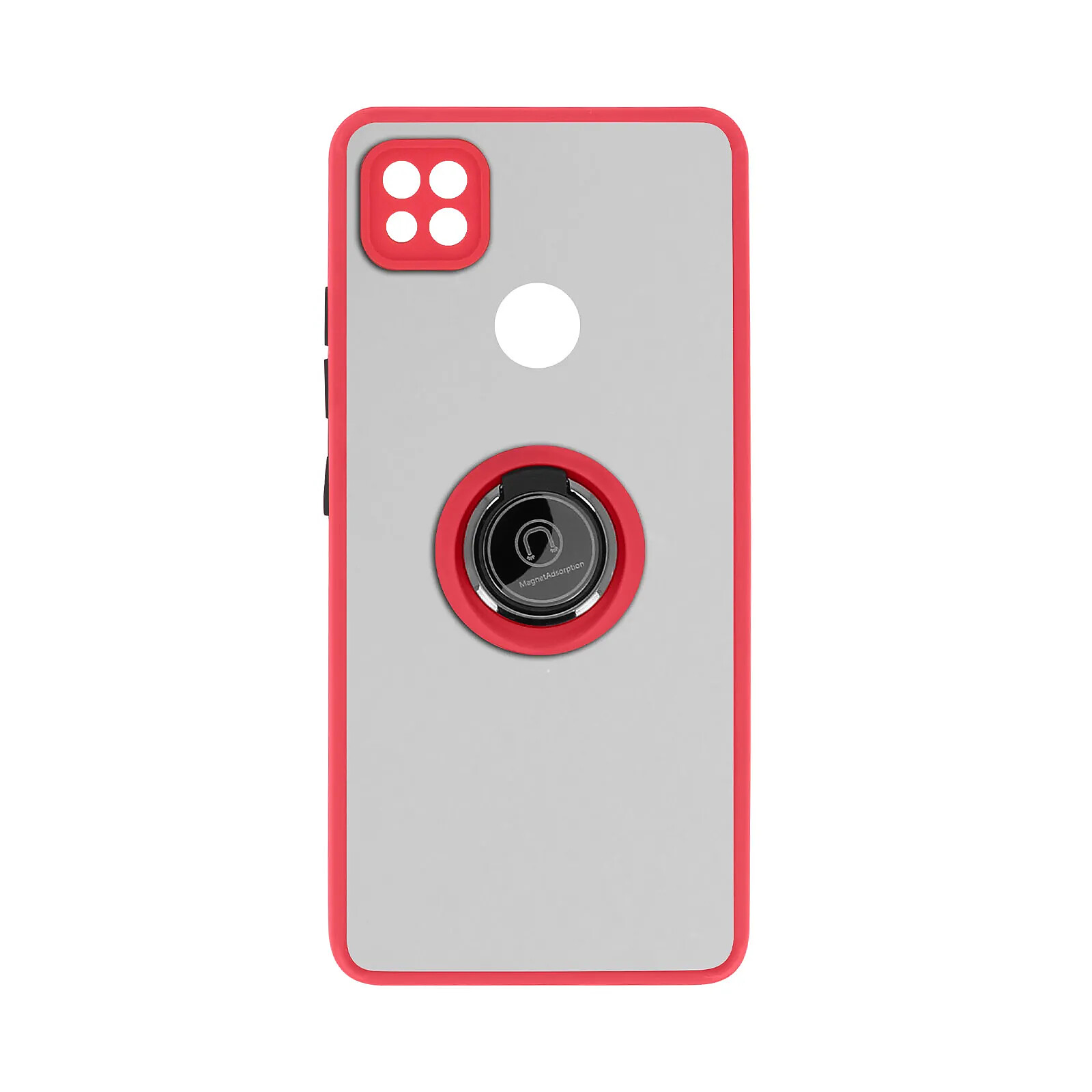 Avizar Coque pour Xiaomi Redmi 9C avec Bague Métallique Fonction Support