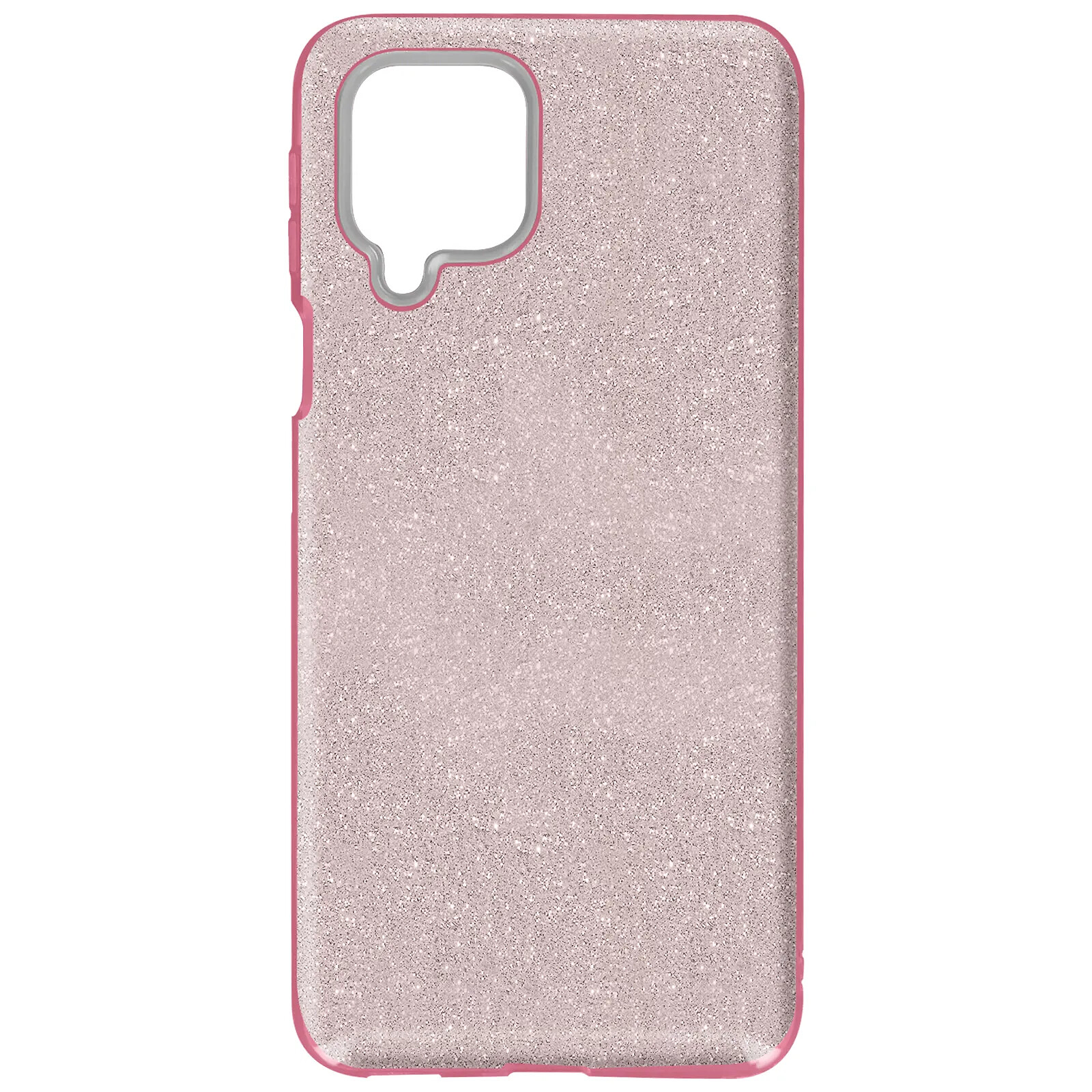 Avizar Coque pour Samsung Galaxy A12 Paillette Amovible Silicone Semi-rigide