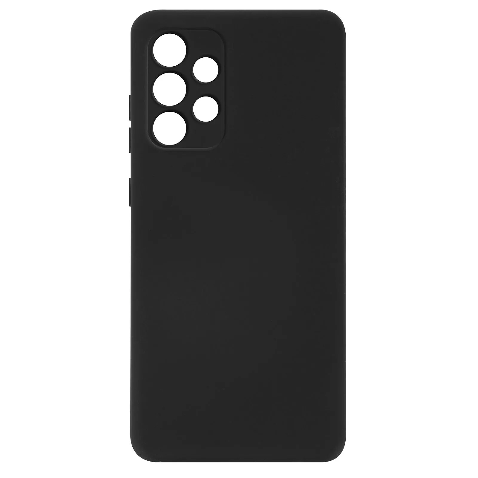 Coque pour Samsung Galaxy A32 Silicone Semi-rigide Finition Soft Touch Fine Noir